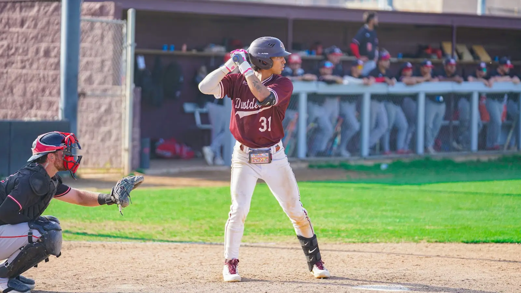 Ciro Benavides At The Plate
