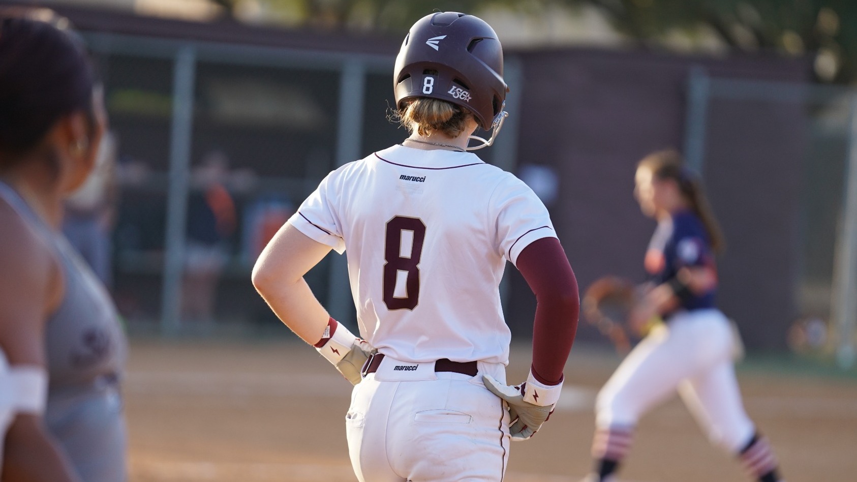 Austyn Marriage on 1st base
