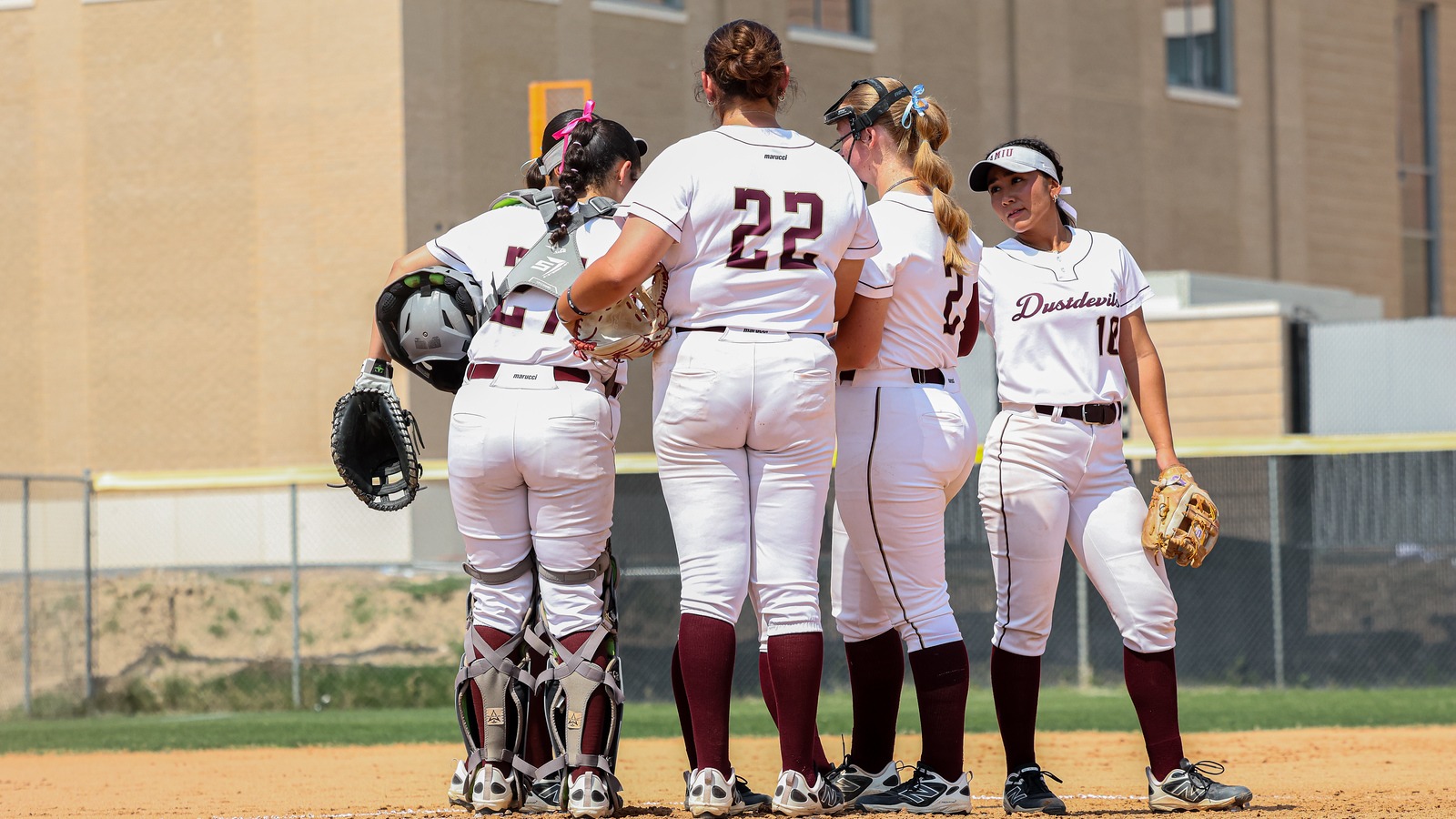 Meeting in the Pitcher's Circle