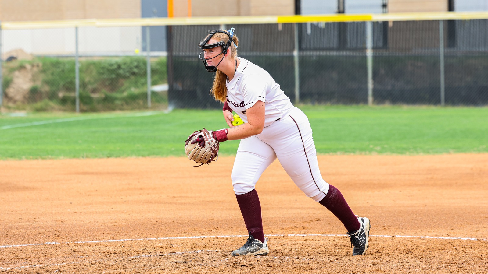 Kylie Goad in the Pitching Circle
