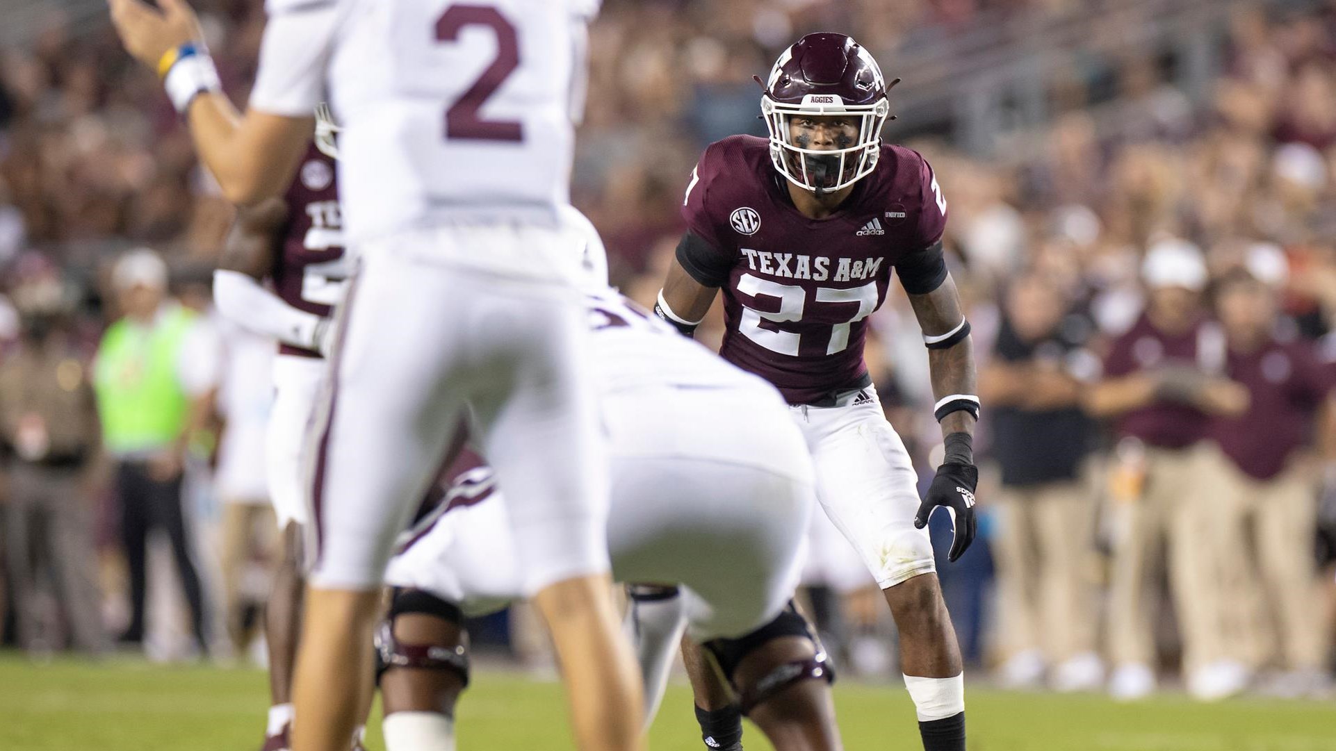 Antonio Johnson Football Texas A&M Athletics