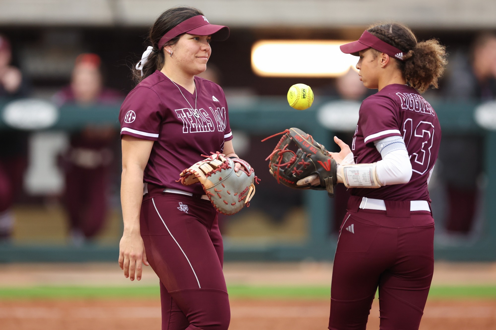 Amari Harper Softball Texas A&M Athletics