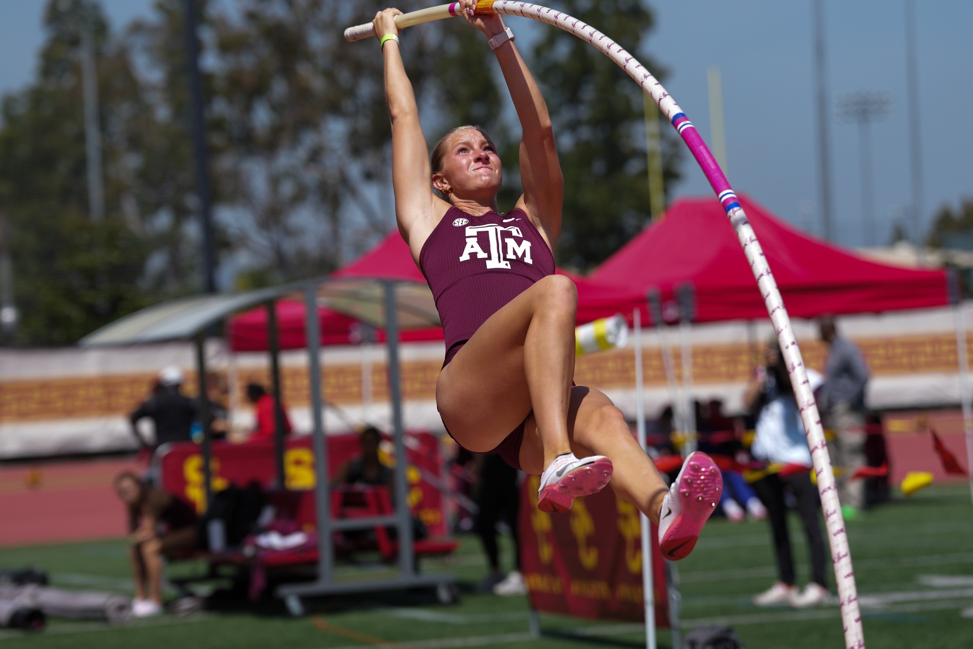 Heather Abadie Track and Field Texas A&M Athletics