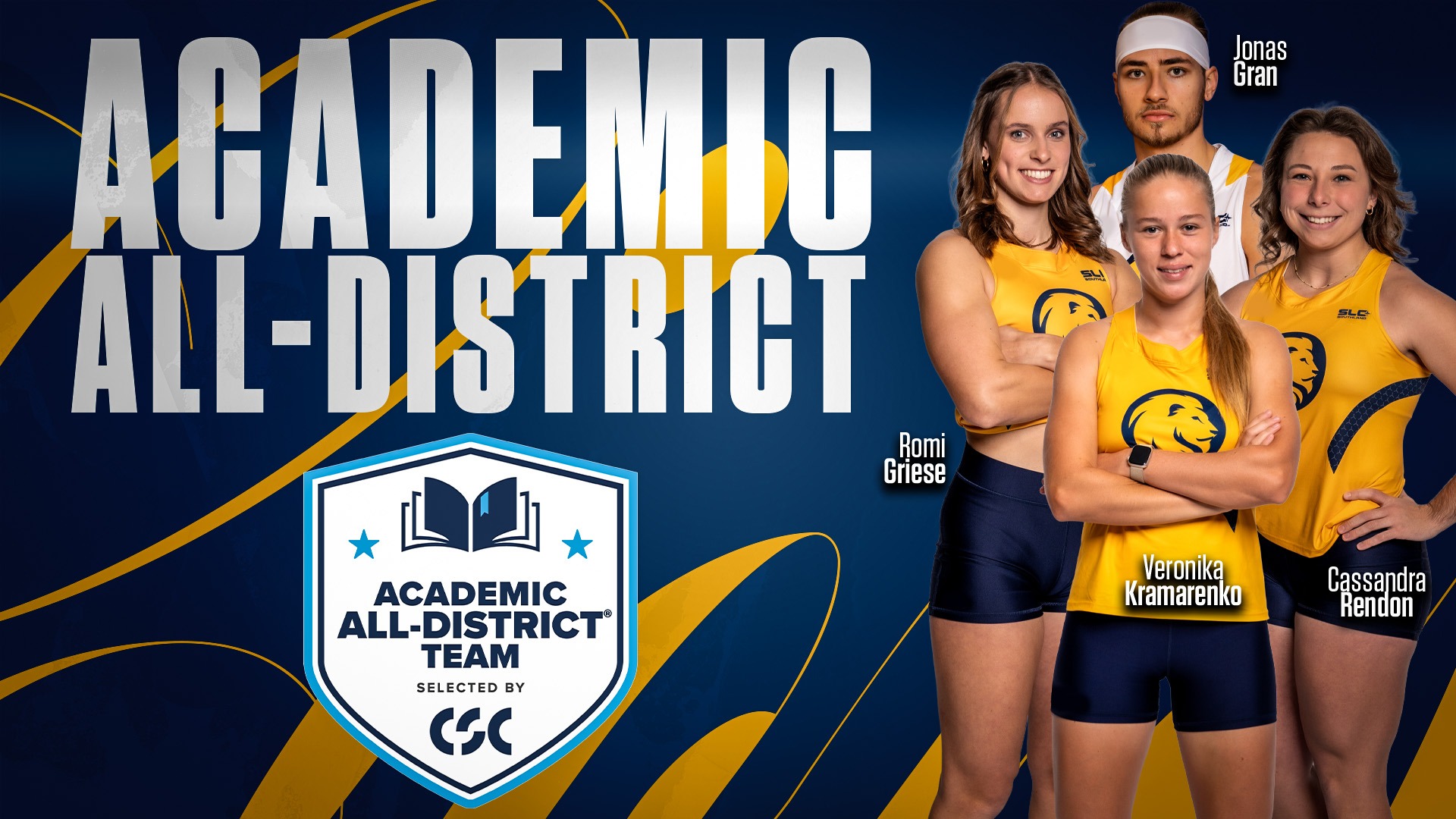 CSC Academic All-District Team