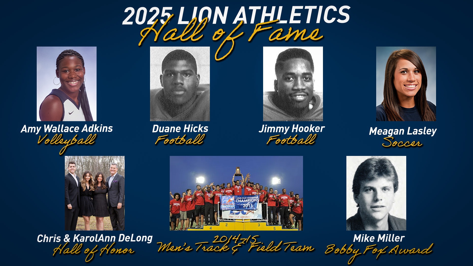 2025 Athletics Hall of Fame