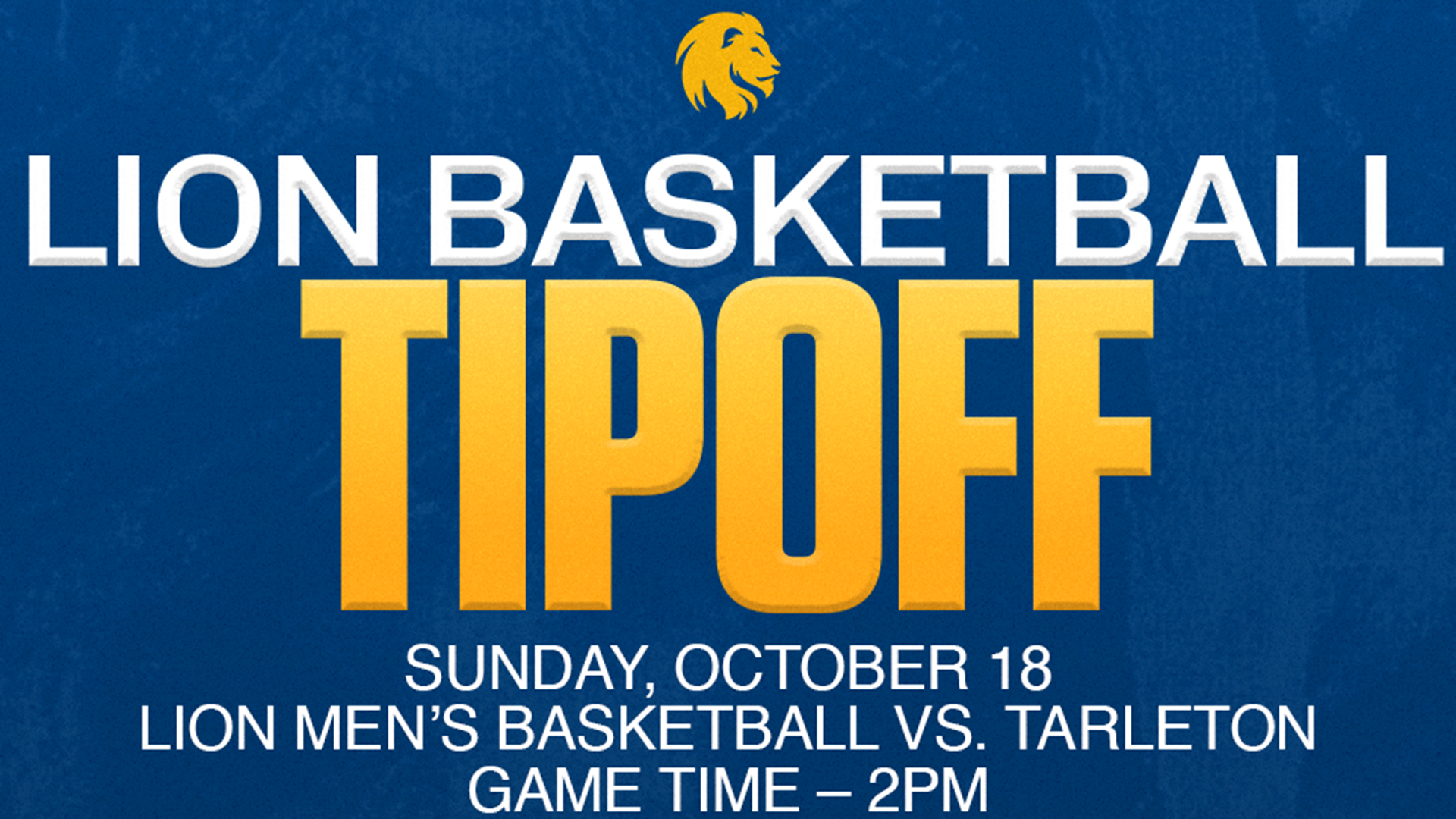 Lion Basketball Tip-Off