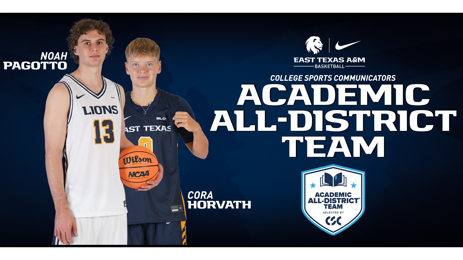 CSC Academic All-District Basketball