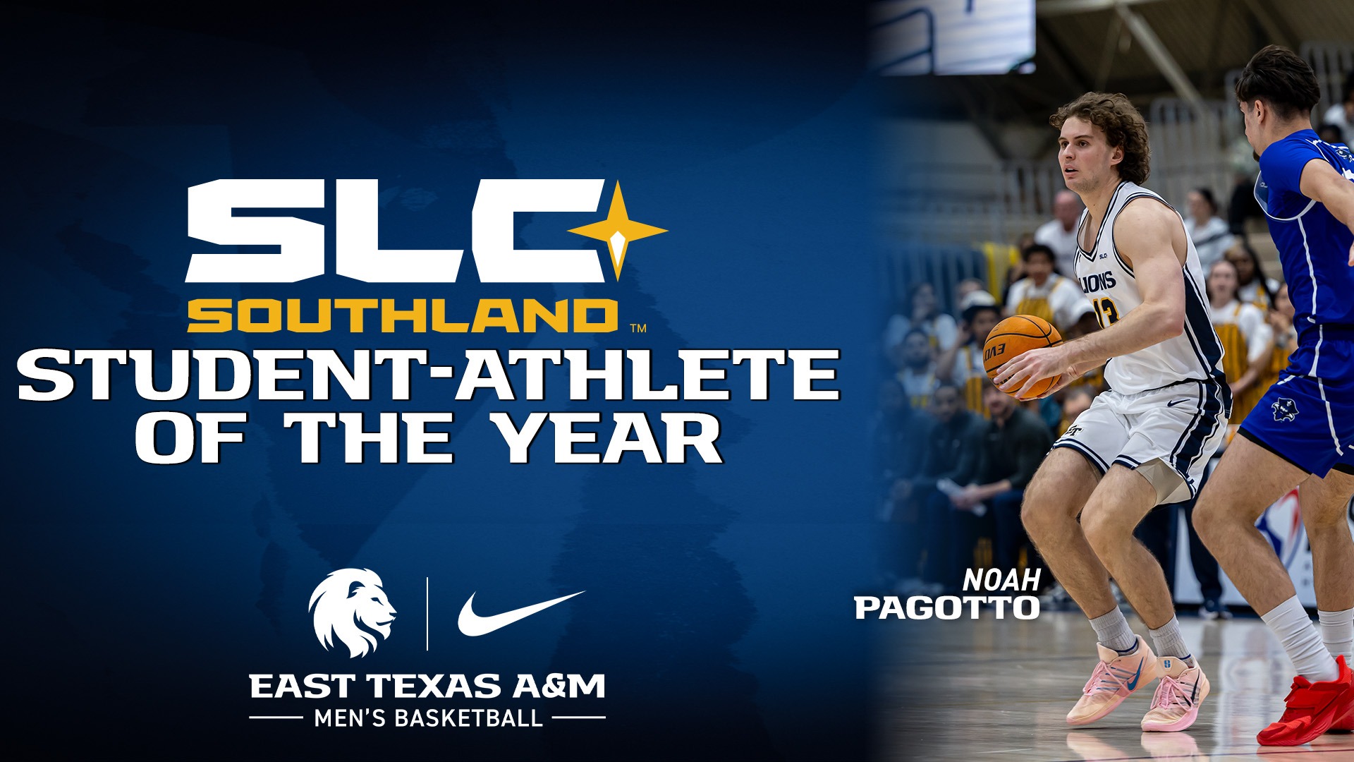 Noah Pagotto SLC Athlete of the Year