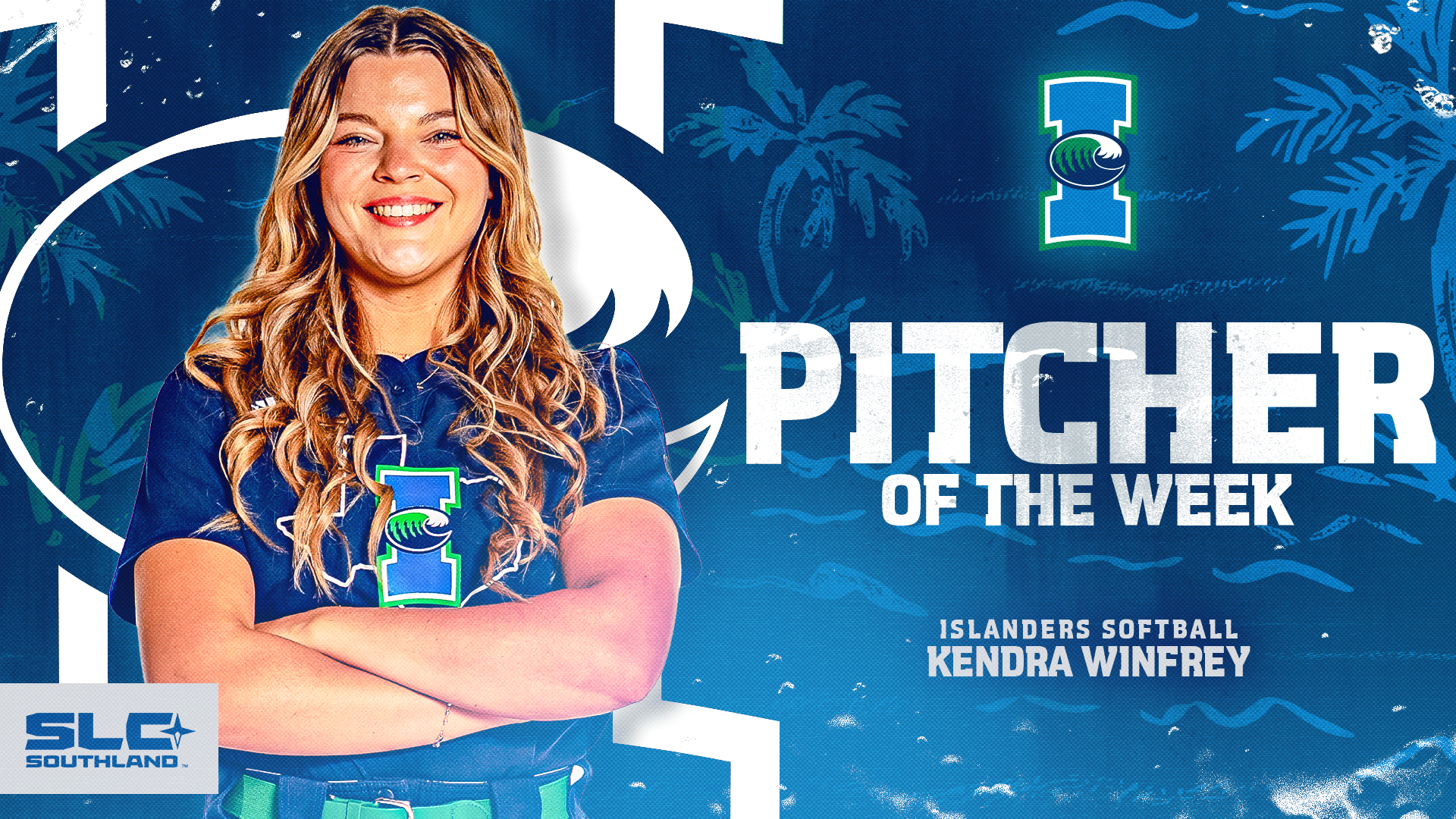 Kendra Winfrey Pitcher of the Week
