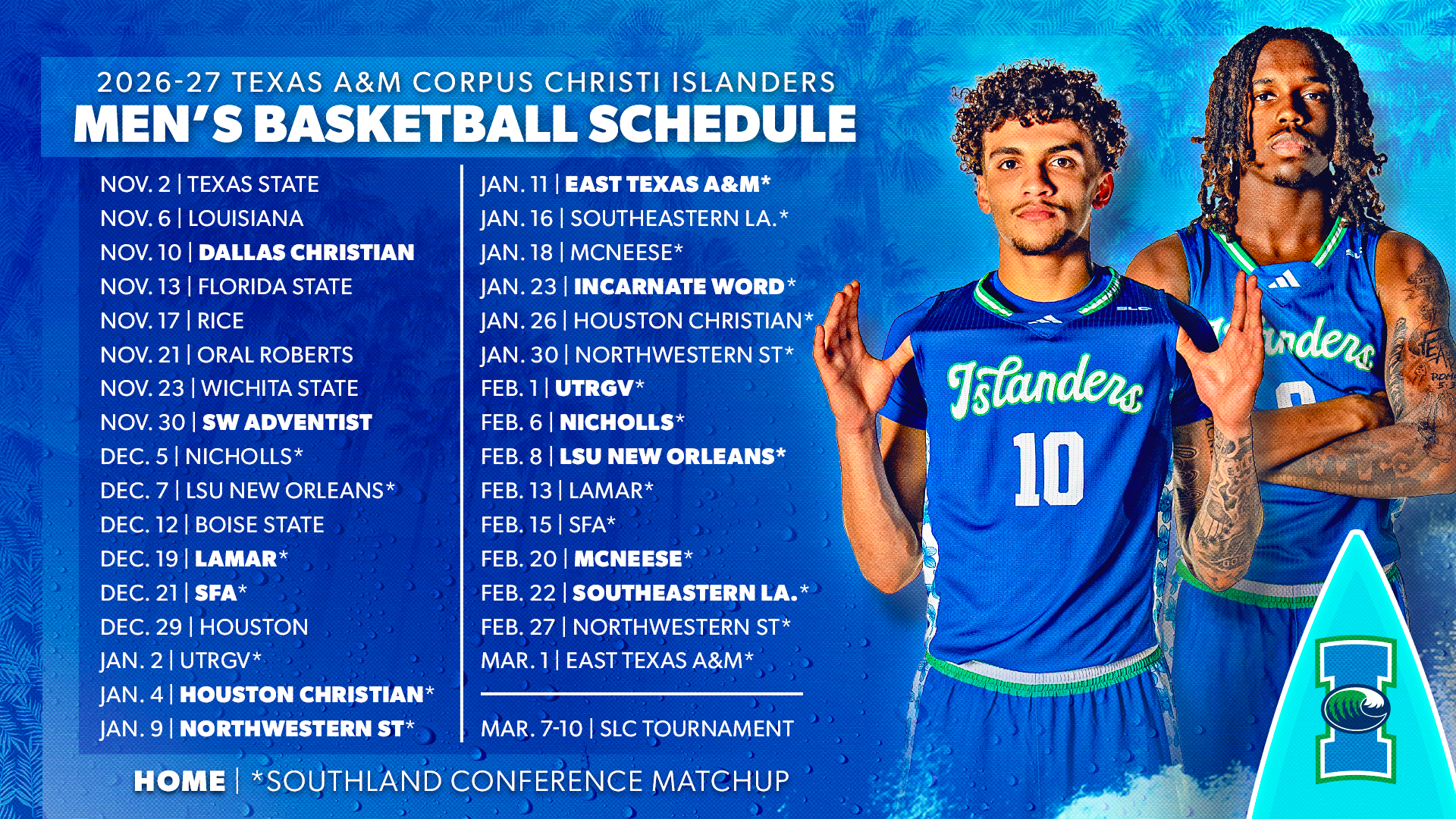 MBB 2026-27 Schedule