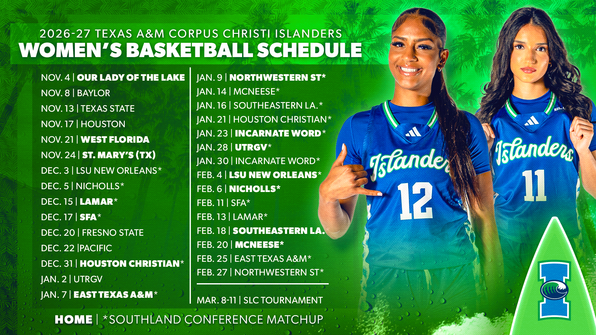 WBB Schedule