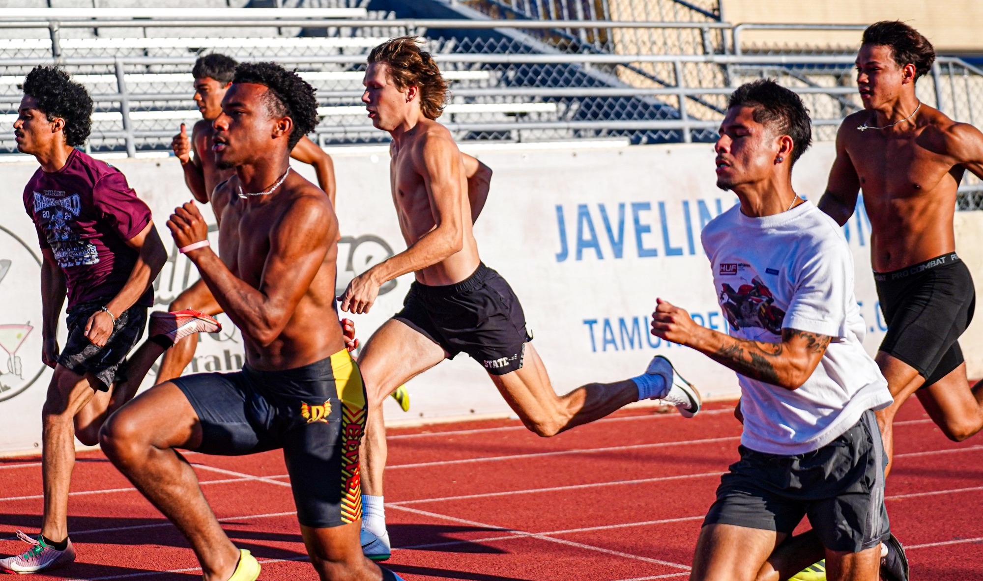 T&F Team Practice Pic