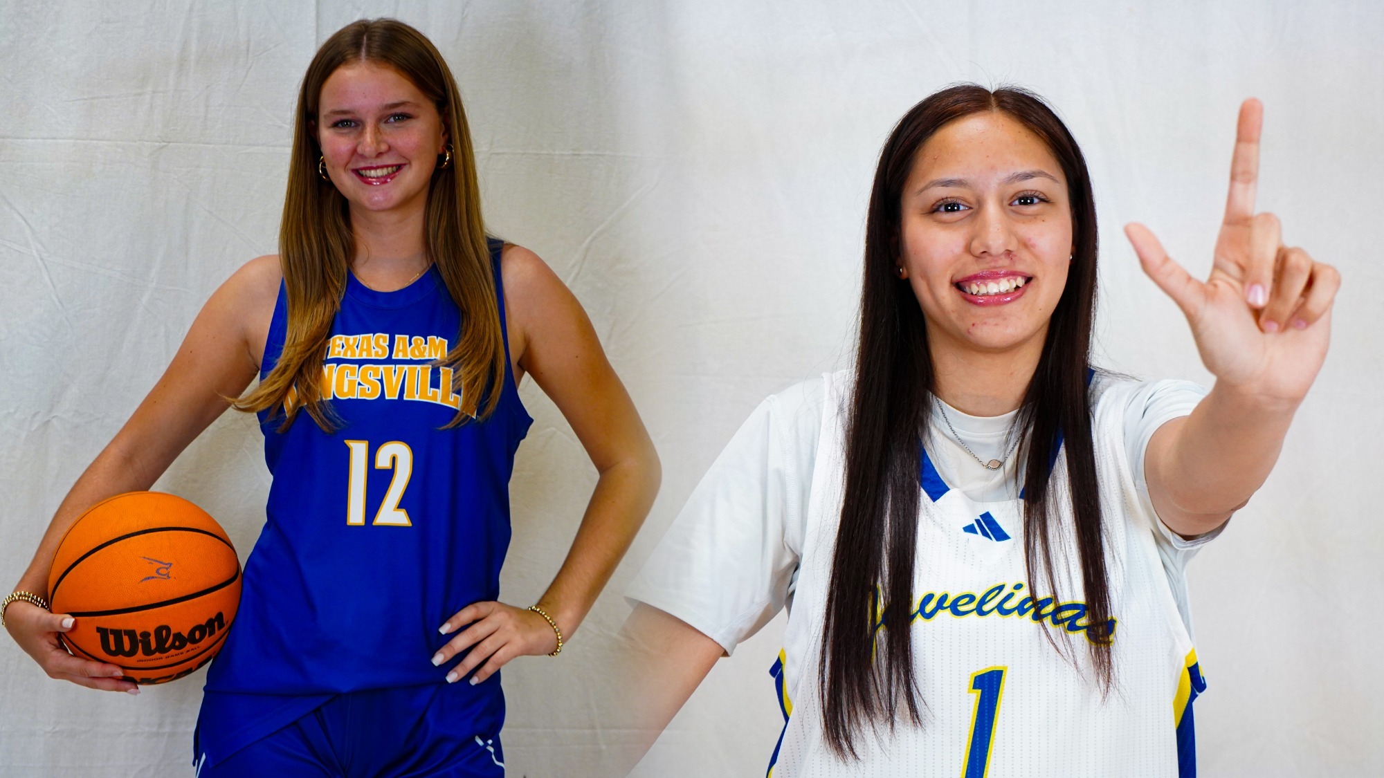 WBB Split Singing Pic - Kelsey & Zoey