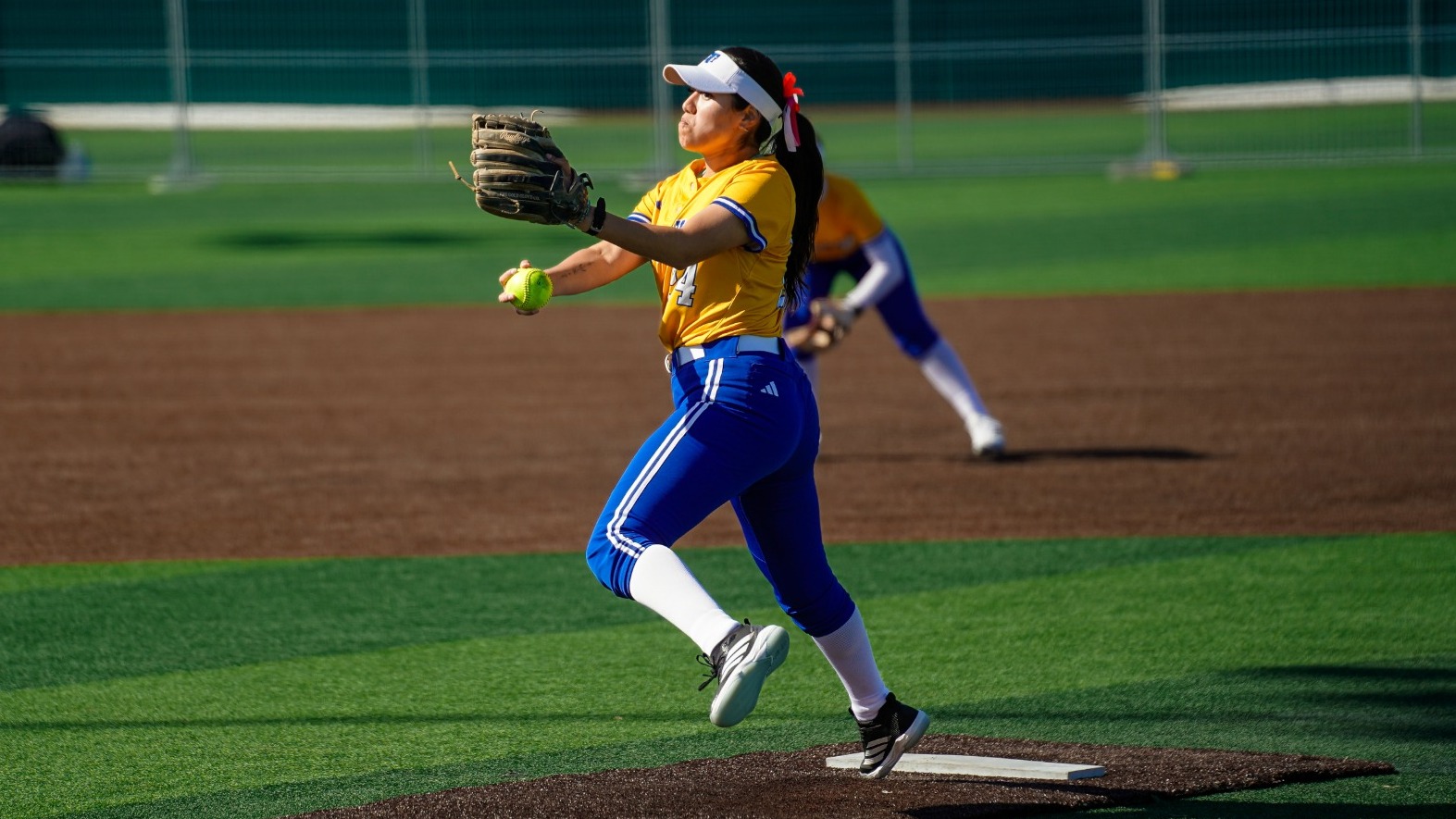 Andrea Martinez Pitching in Lone Star Classic