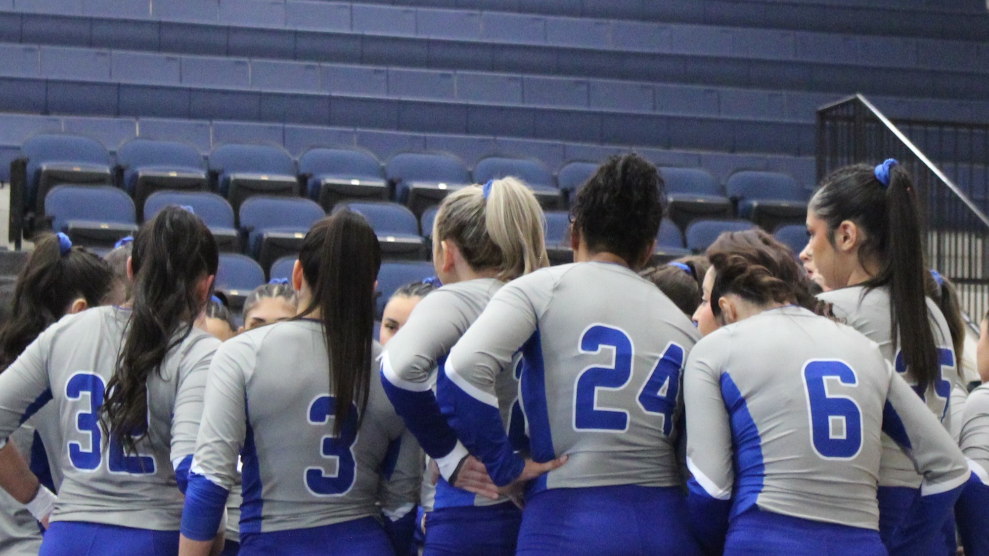 STUNT Team Huddle at DBU