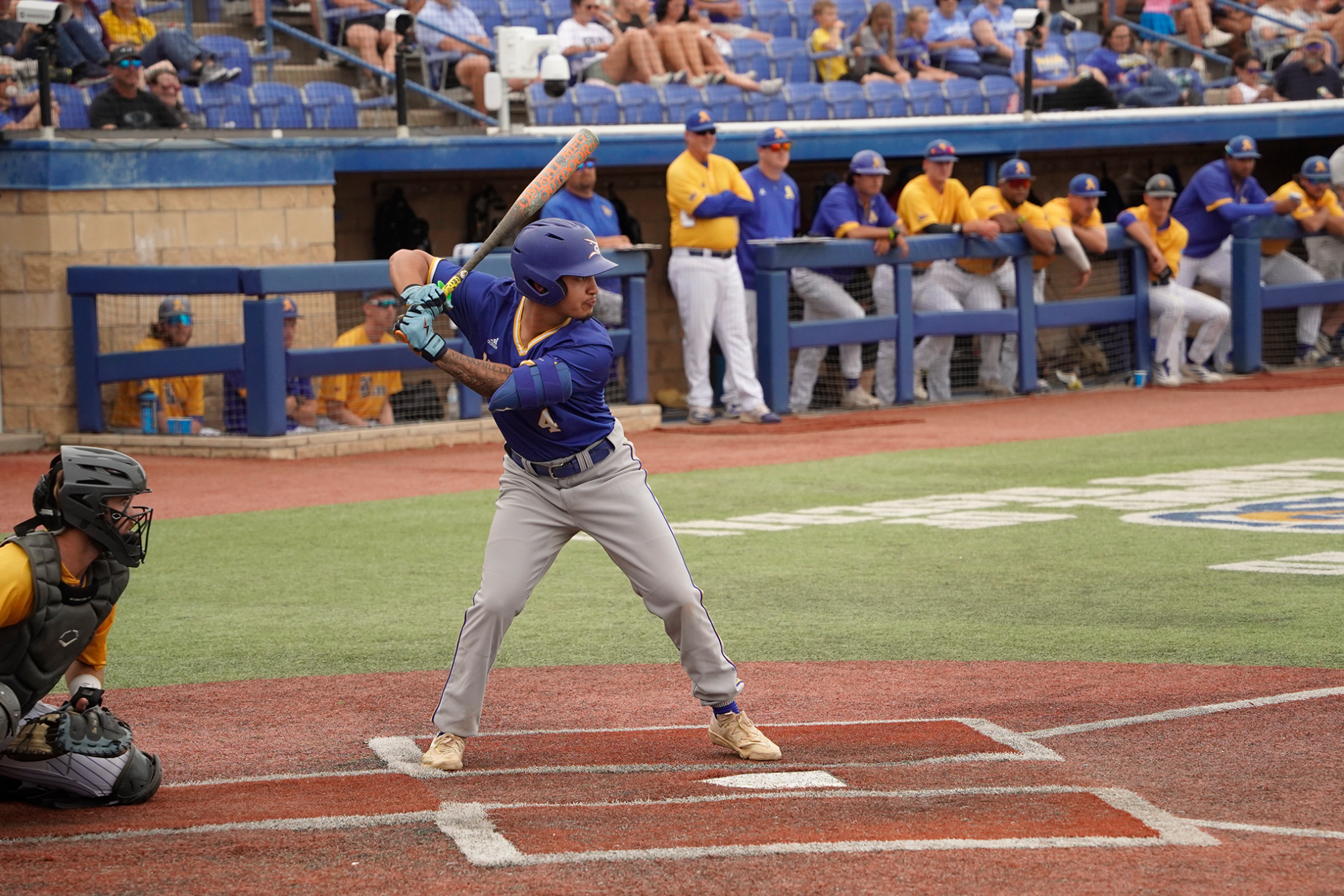 Cash Benavides before his home run