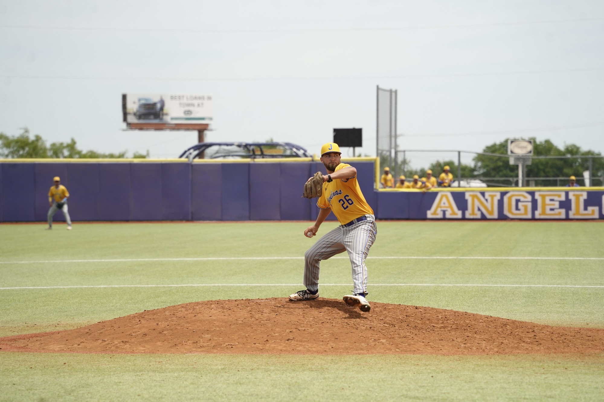 Clark Scallon on the mound