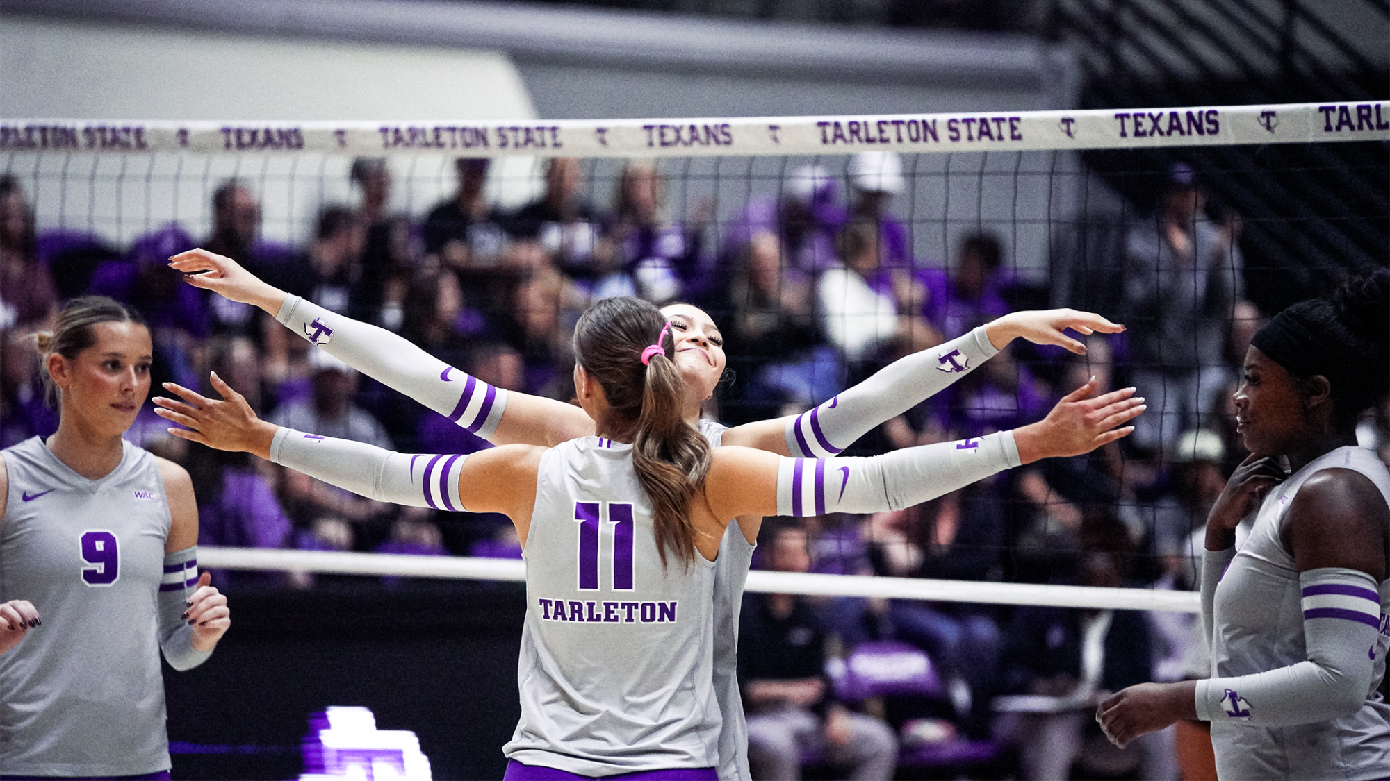 Alyssa Dinh and Emma Burke Celebration