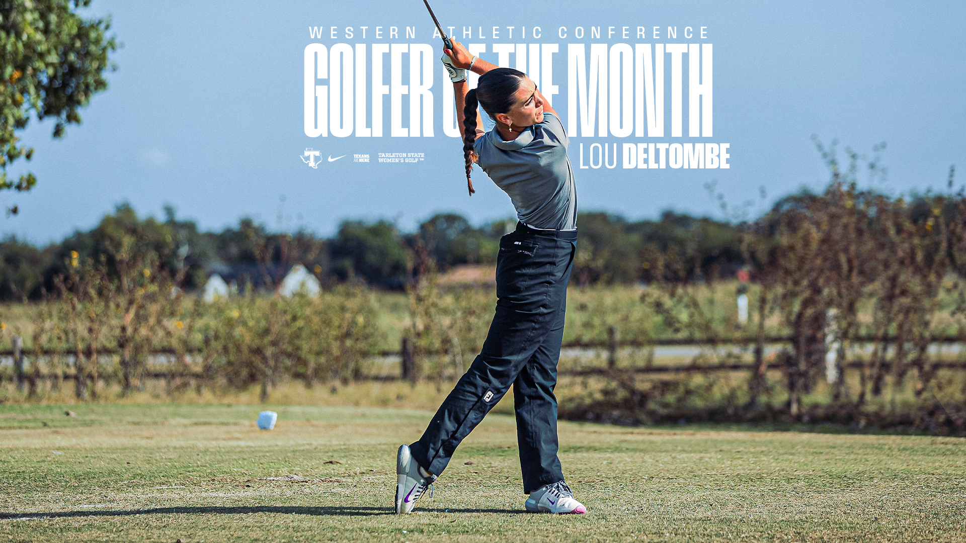 Lou Deltombe WAC Golfer of the Month