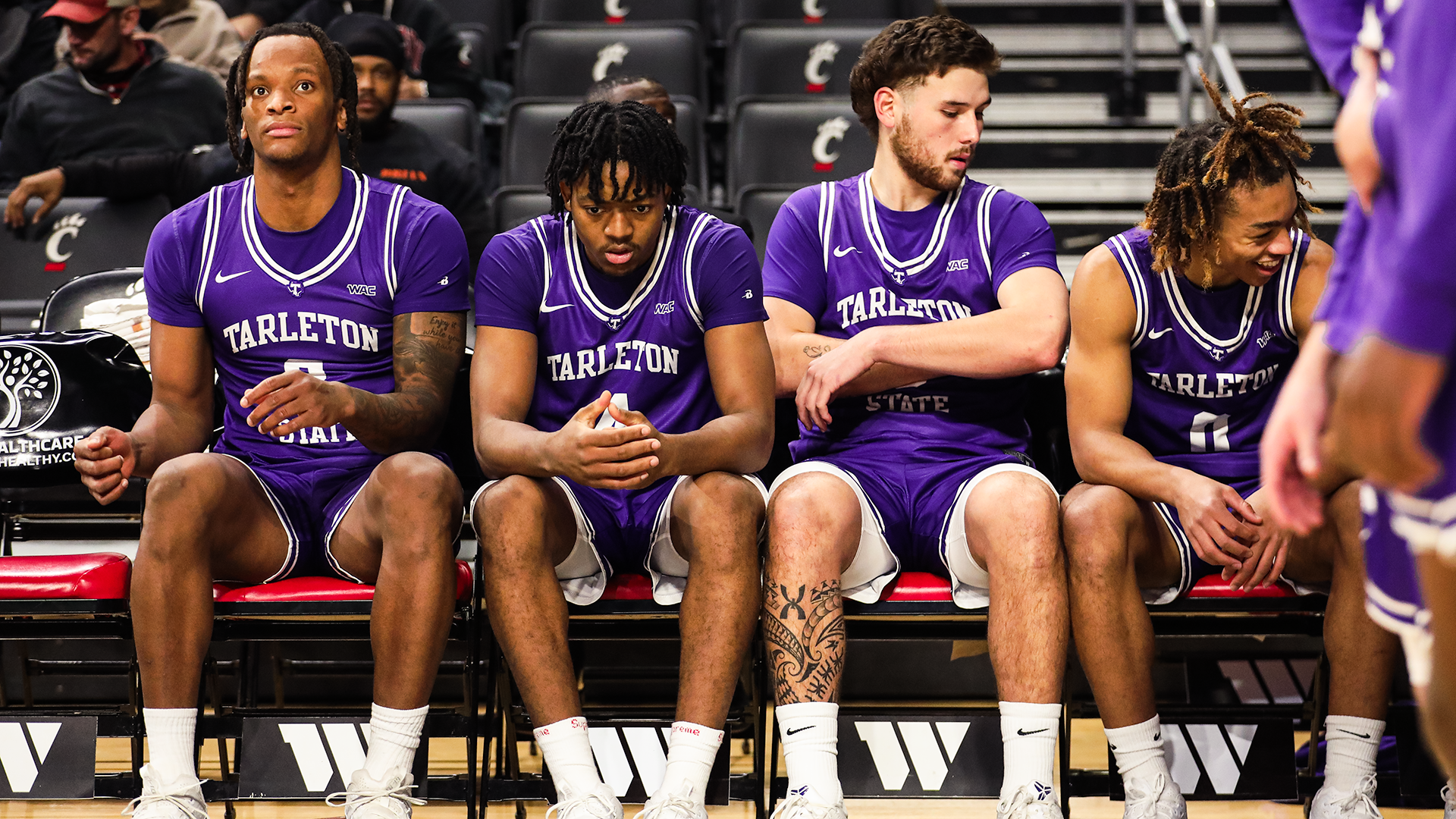 Tarleton State Men's basketball four starters at Cincinnati