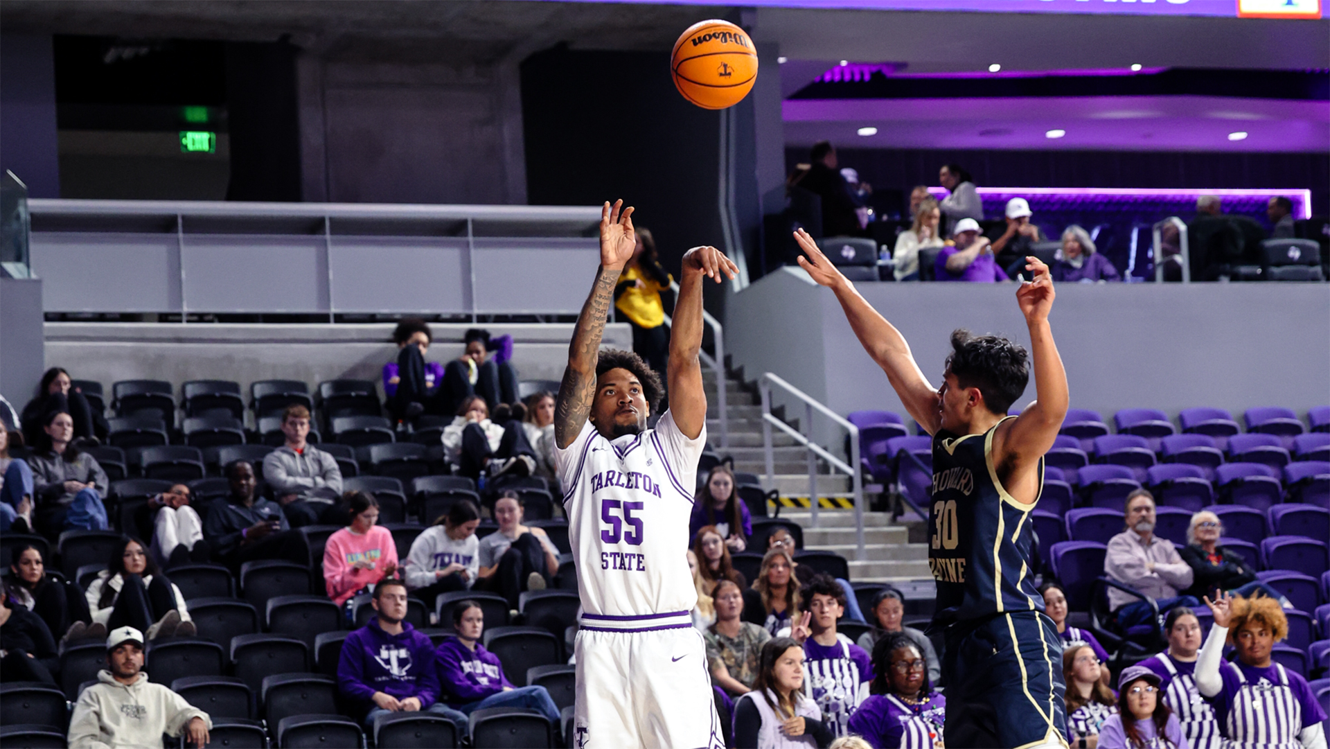 Cam McDowell three pointer