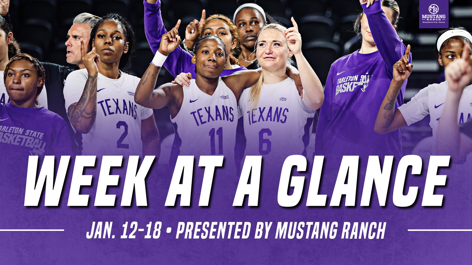 Tarleton State Athletics Week at a Glance Jan. 12, 2026