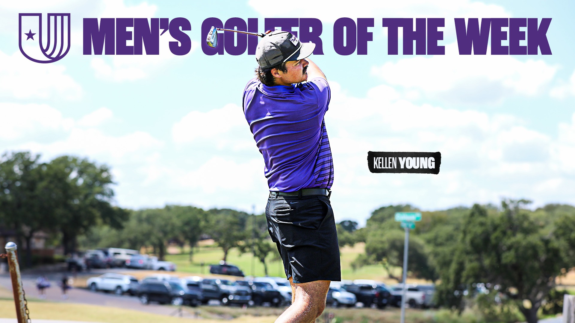 Kellen Young was Named the UAC Men's Golfer of the Week on Oct. 1, 2026