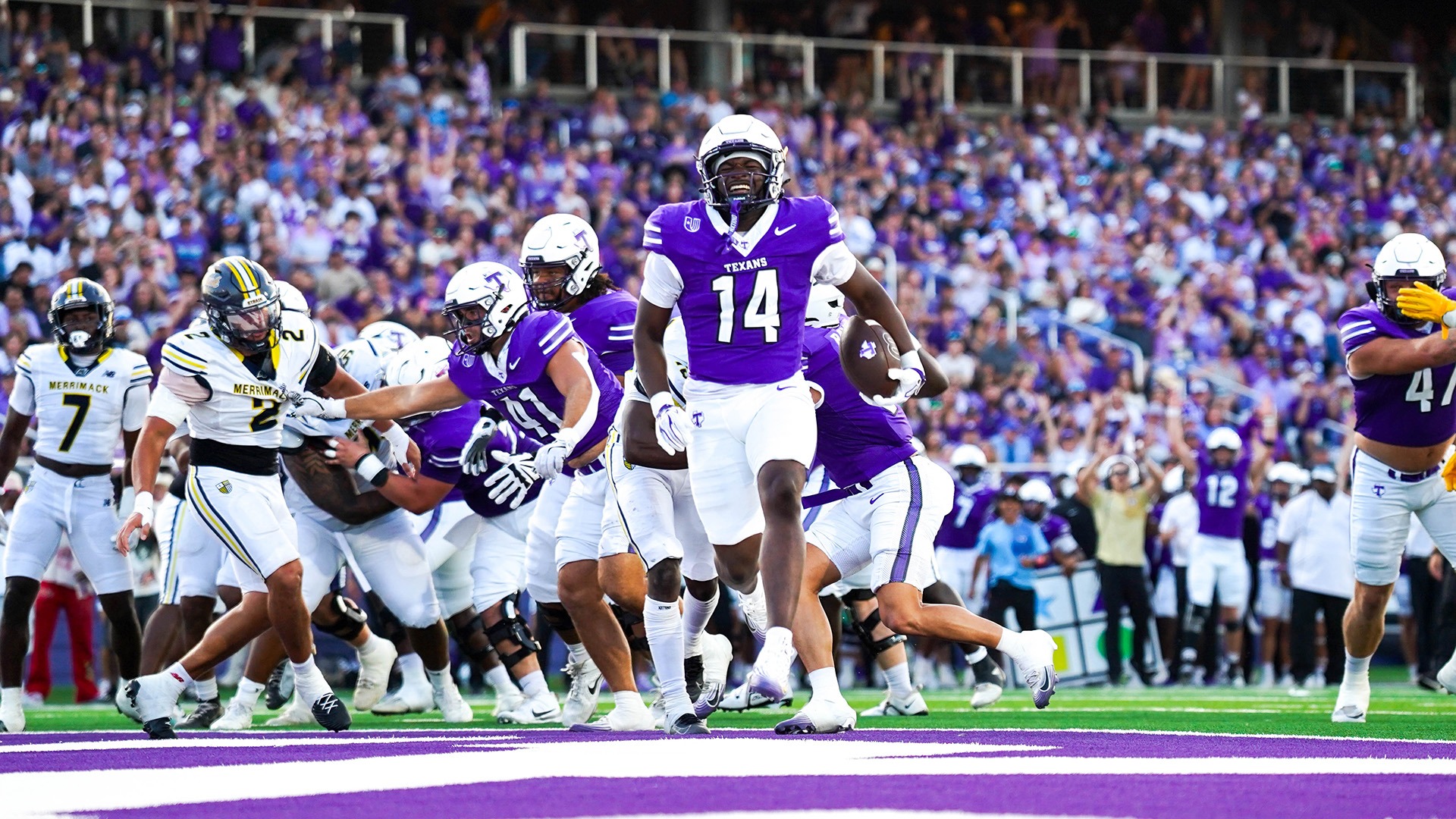 Tarleton State Football's James Paige (Photo Used Oct. 16, 2026)