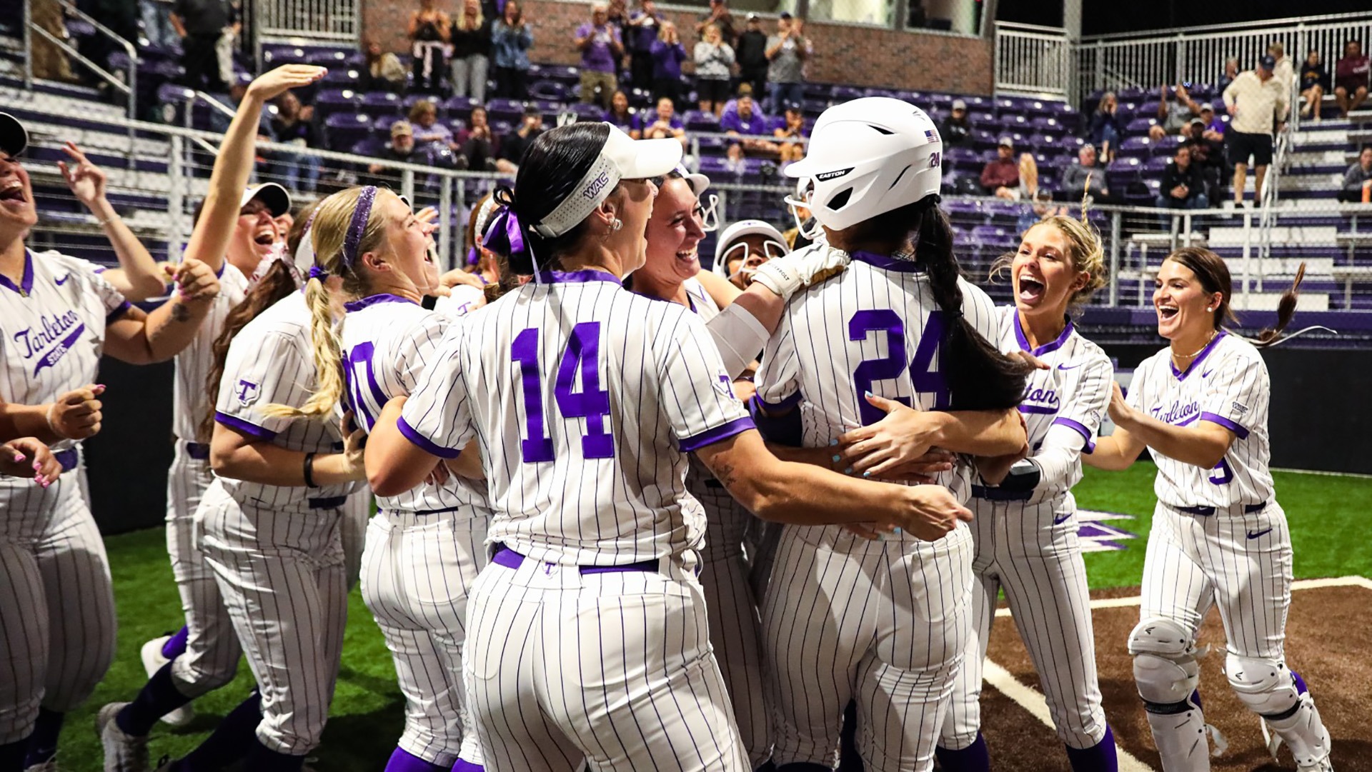 Tarleton State Softball Improved to 7-0 with Wins in the Opening Day of the Whataburger Invitational on Feb. 13, 2026