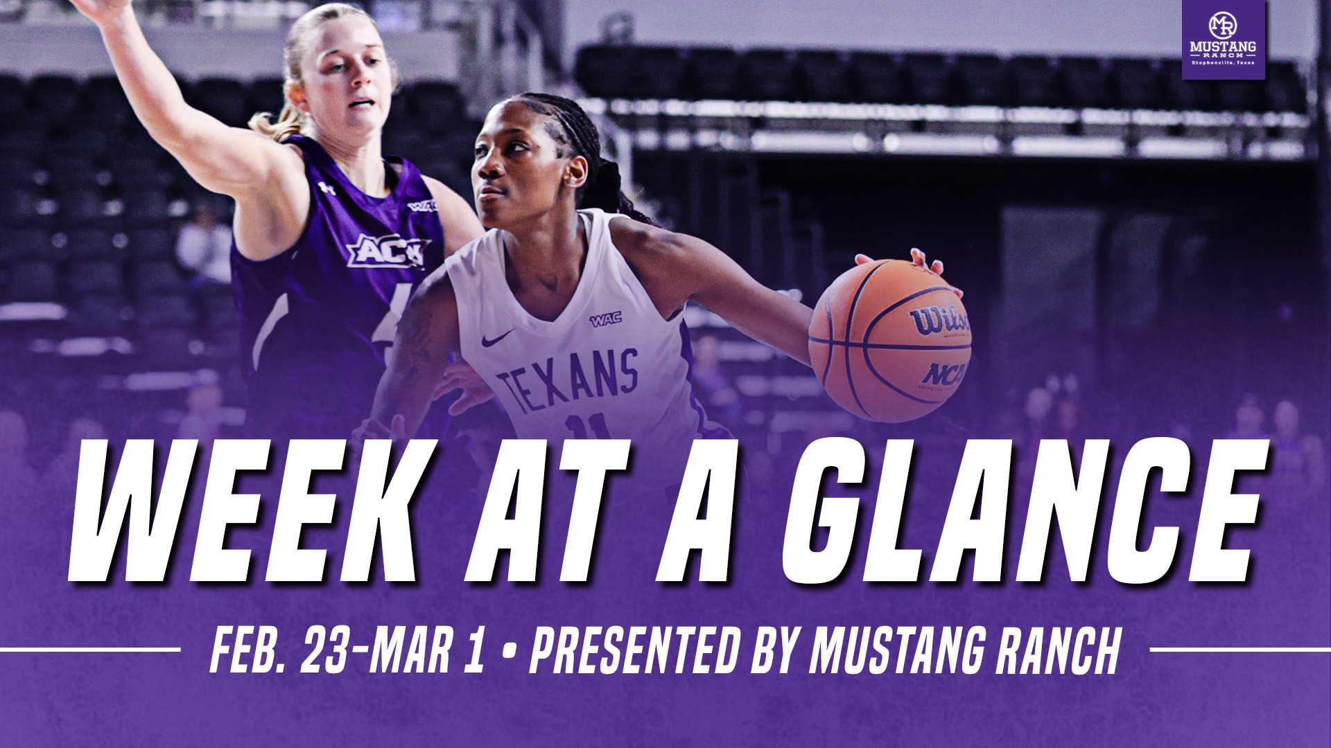 Tarleton State Athletics Week at a Glance Feb. 23, 2026