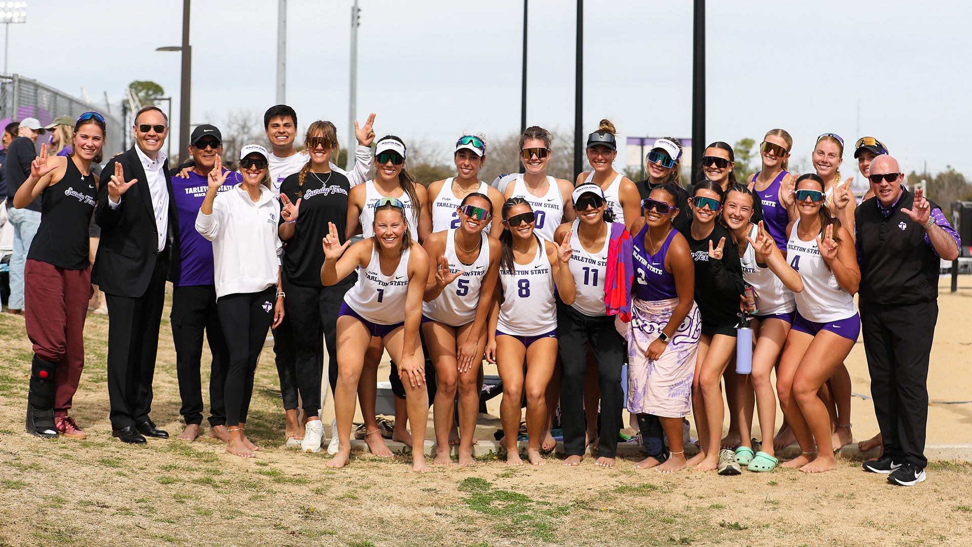 Tarleton State Beach Volleyball Won Its First Home Matches in Program History on Feb. 25, 2026