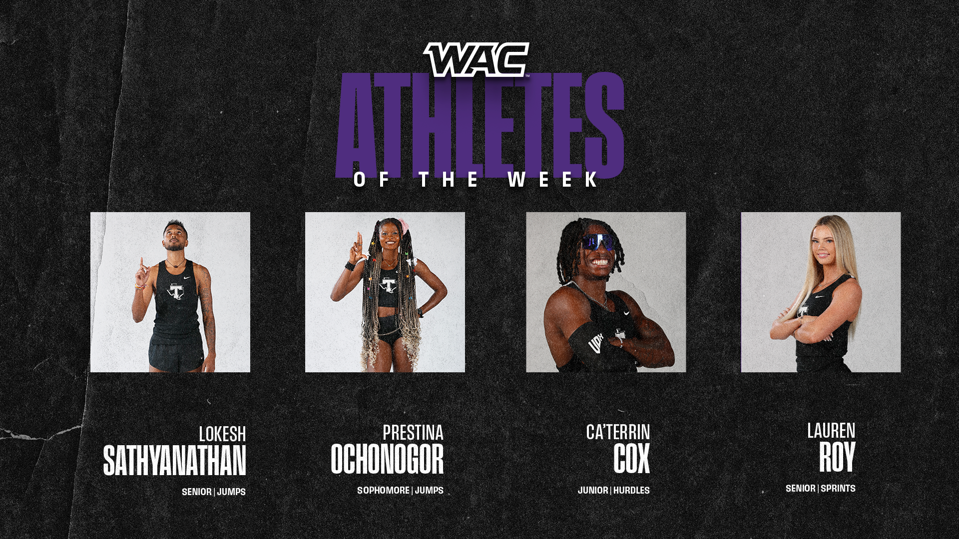 Athletes of the Week