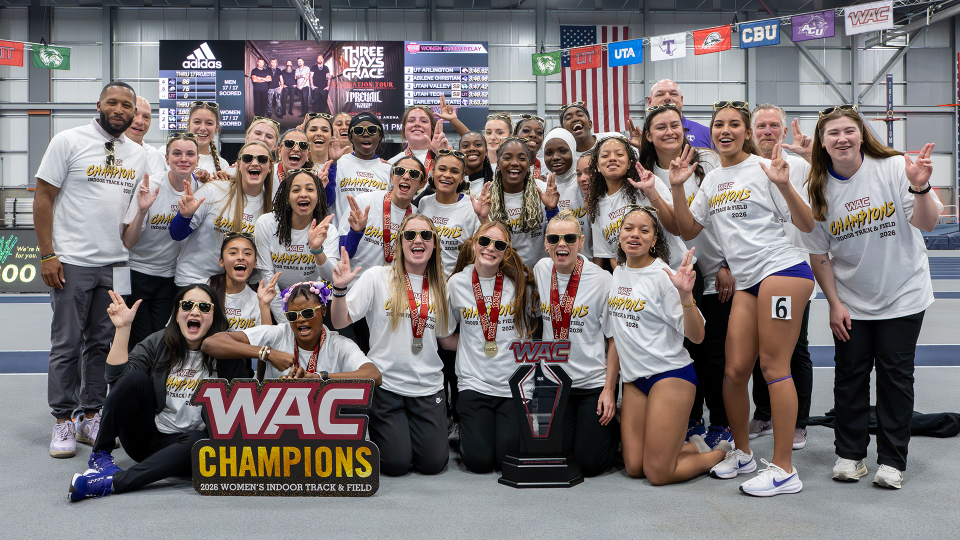 Tarleton State Women's Track and Field Team Photo