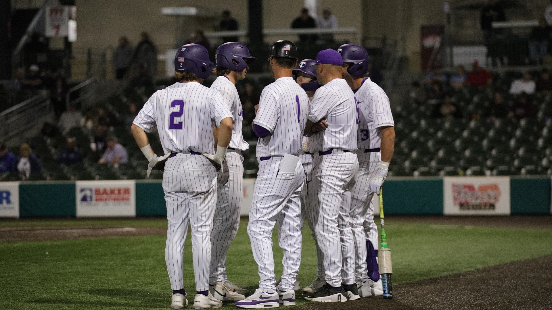 Tarleton State vs Texas State on Feb. 28 at La Moderna Field, Cleburne, Texas.