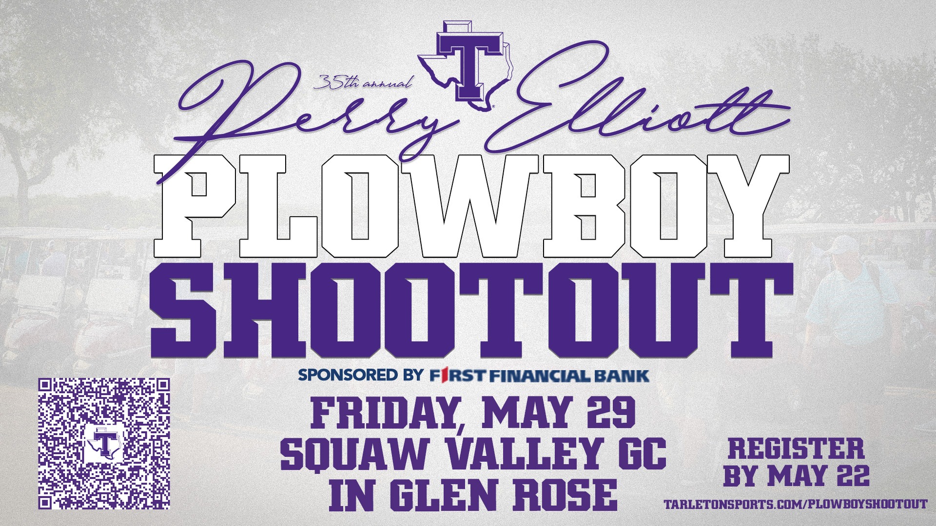 35th Annual Perry Elliott Plowboy Shootout on May 29, 2026