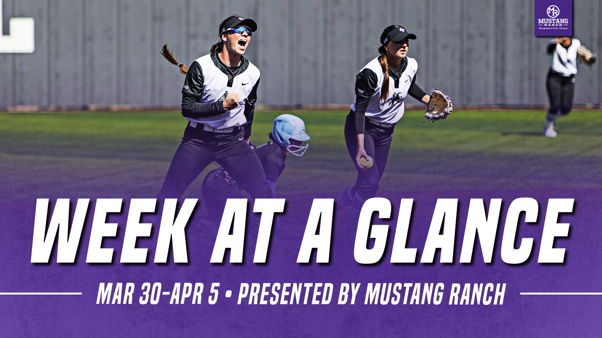 Tarleton State Athletics' Week at a Glance on March 30, 2026
