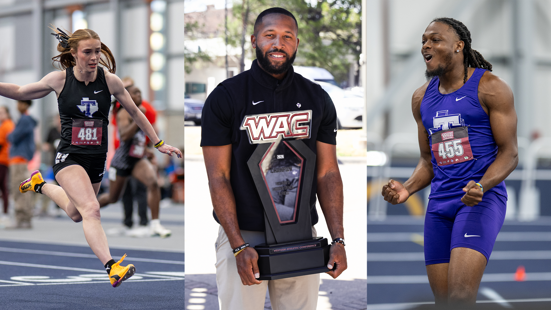 Victoria Cameron, Bobby Carter and Jalen Cadet win end of the year WAC Awards