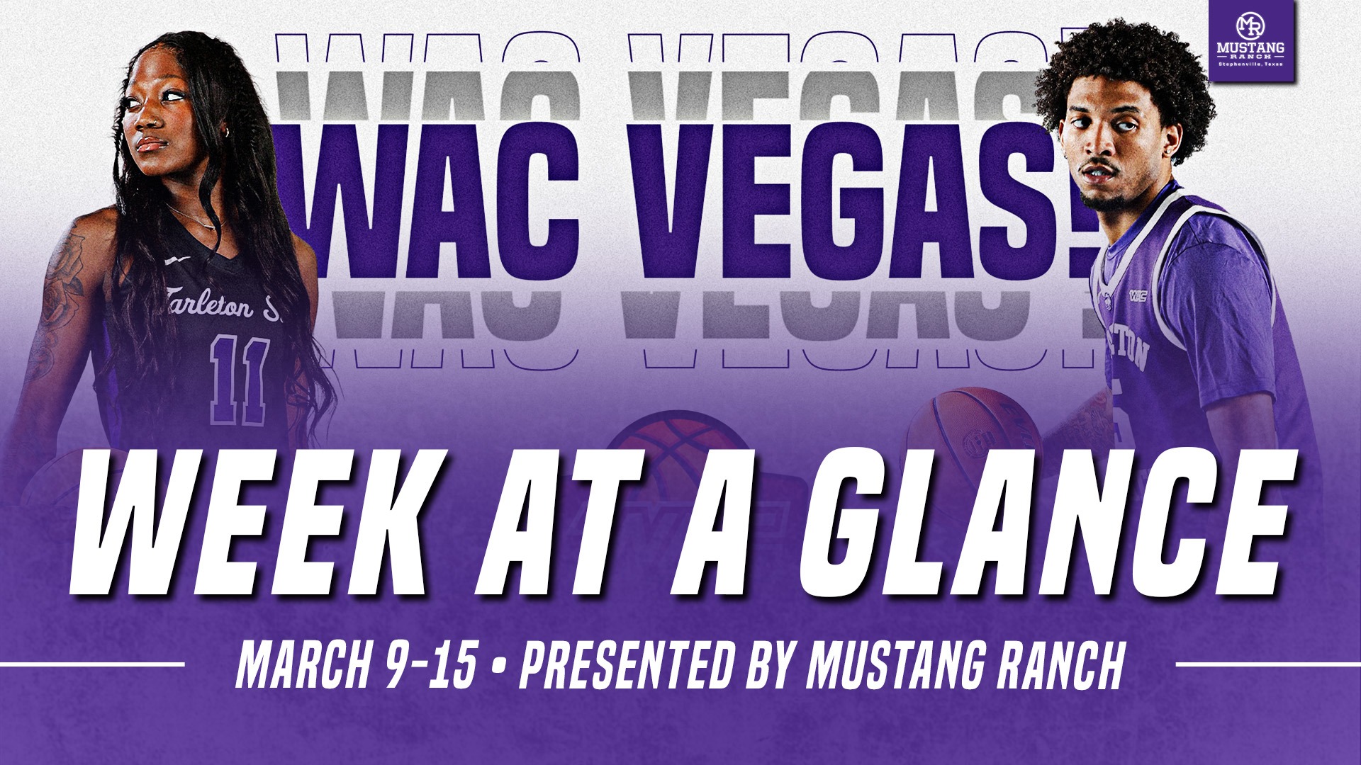 Tarleton State Week at a Glance March 9, 2026