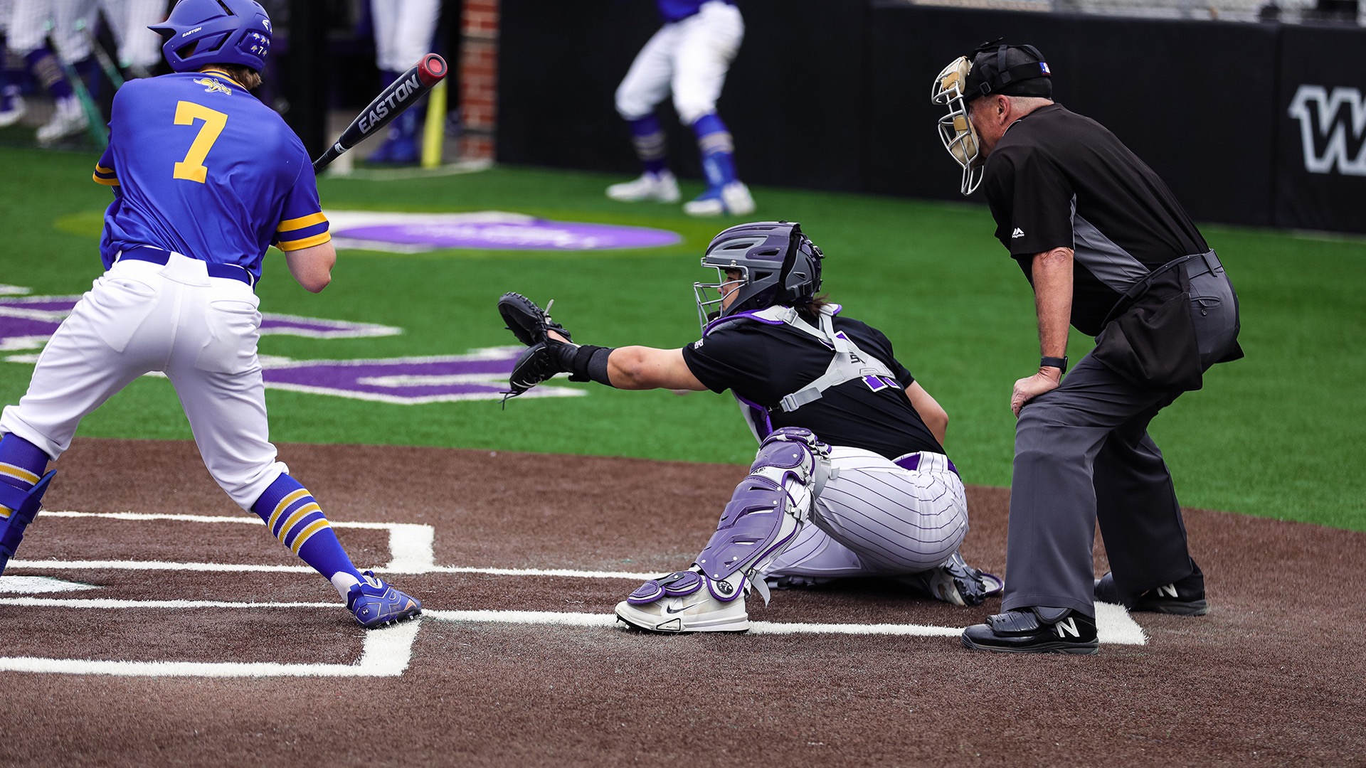Sergio Guerra behind the plate this season. 