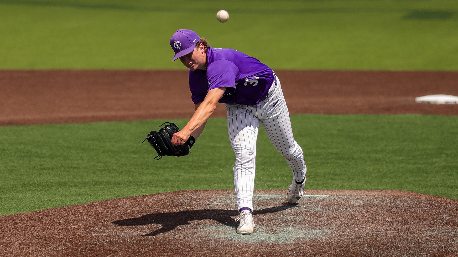 Ashton Bassett Pitches for Tarleton State Baseball (Photo Used April 16, 2026)