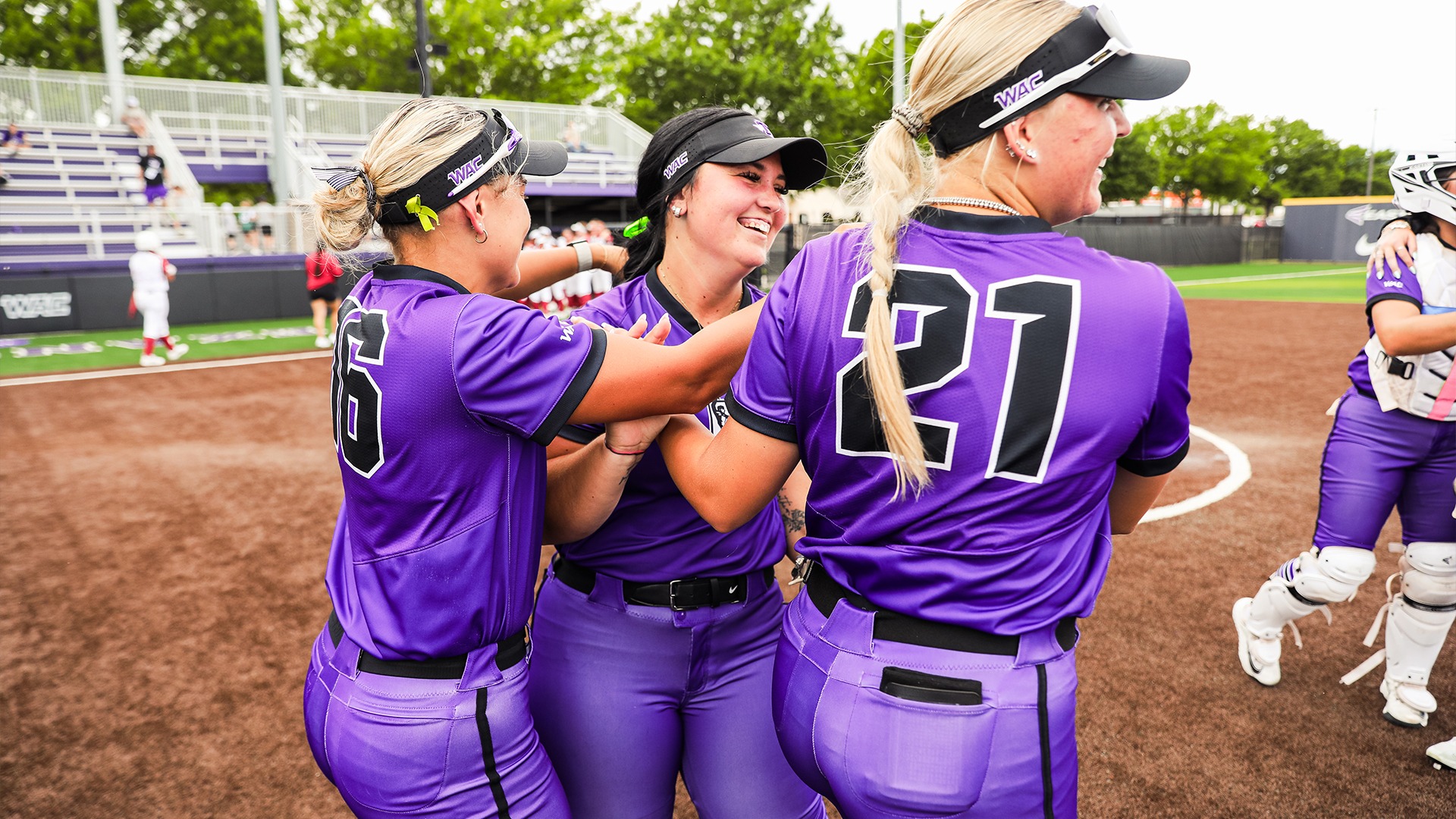 Braylin Pannill celebrating after win over Southern Utah