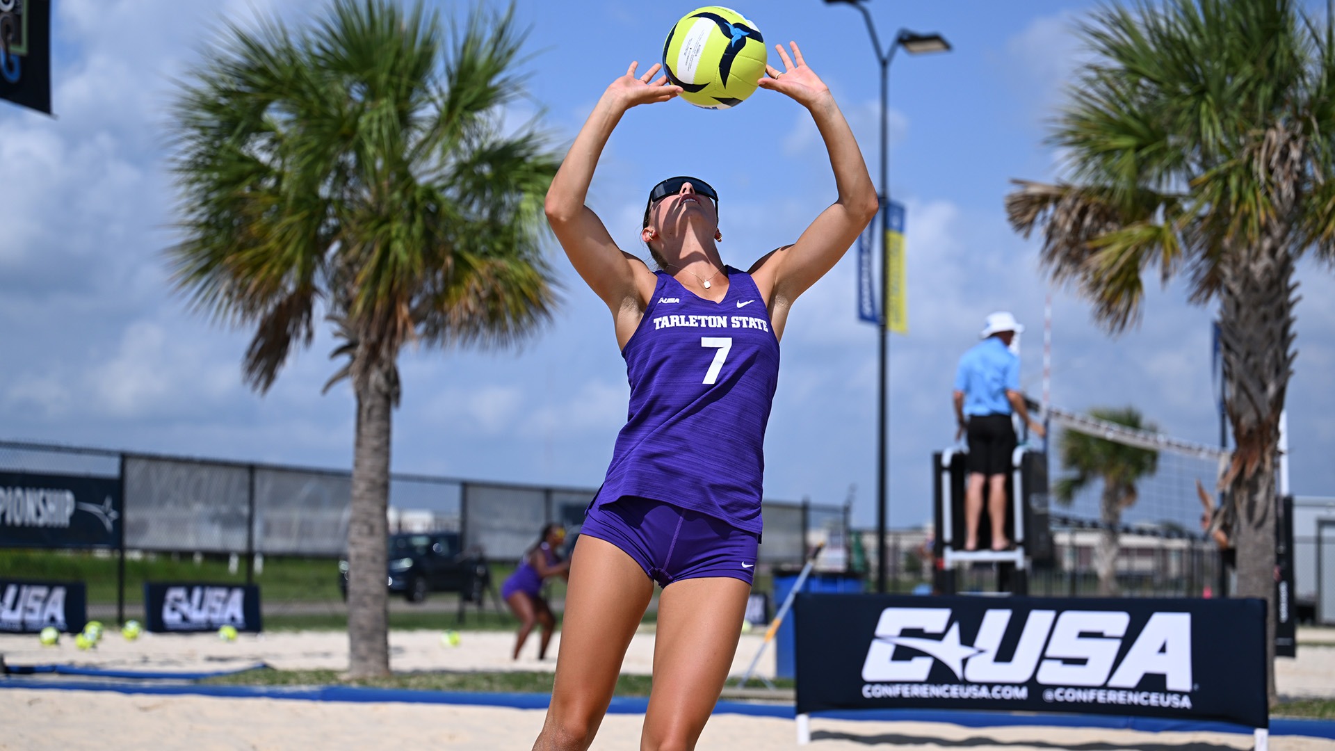 Allison Bryant at the 2025 C-USA Beach Volleyball Championship (Photo Used April 19, 2026)
