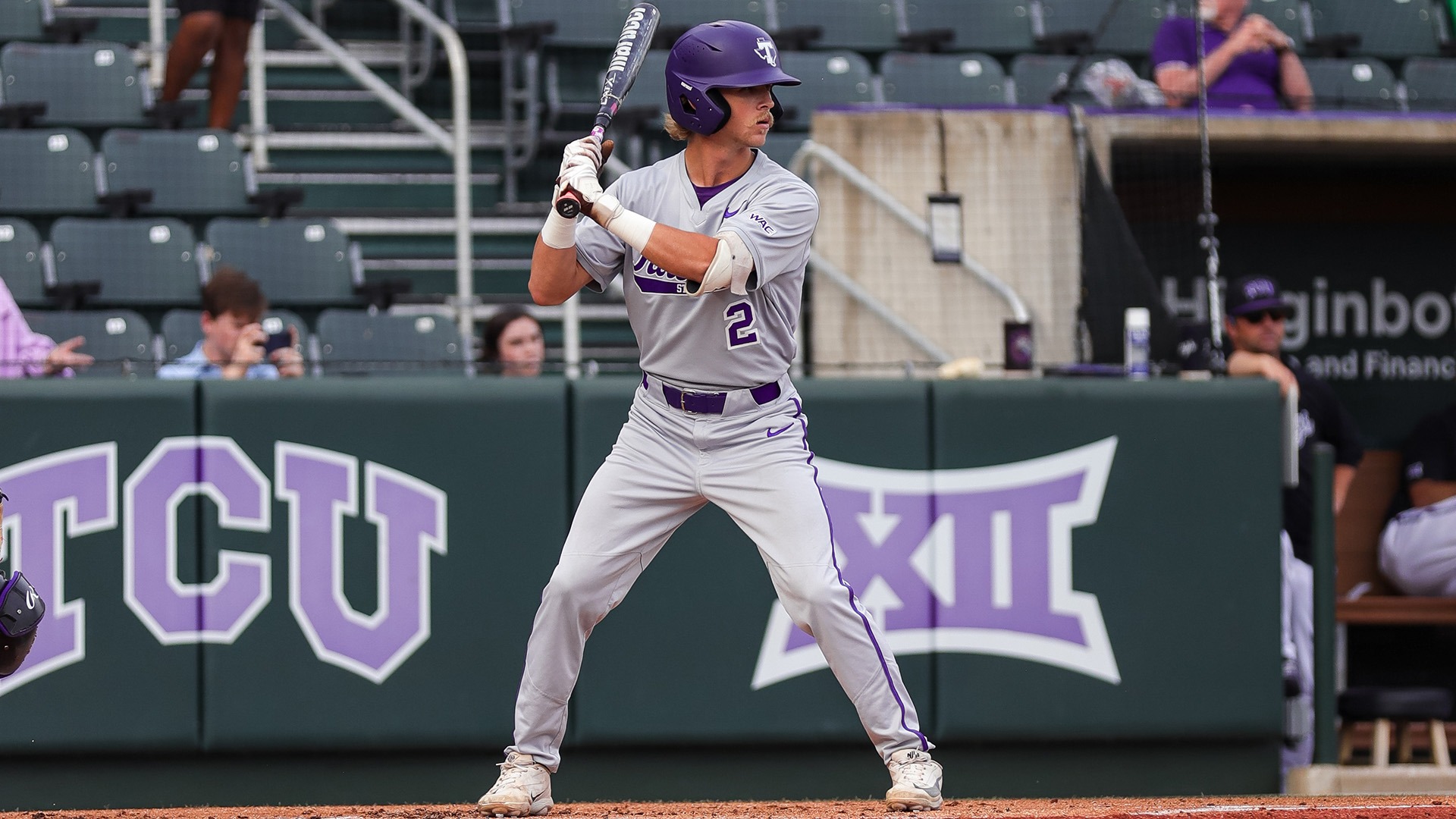 Ike Shirey Bats at TCU for Tarleton State (Photo Used April 20, 2026)
