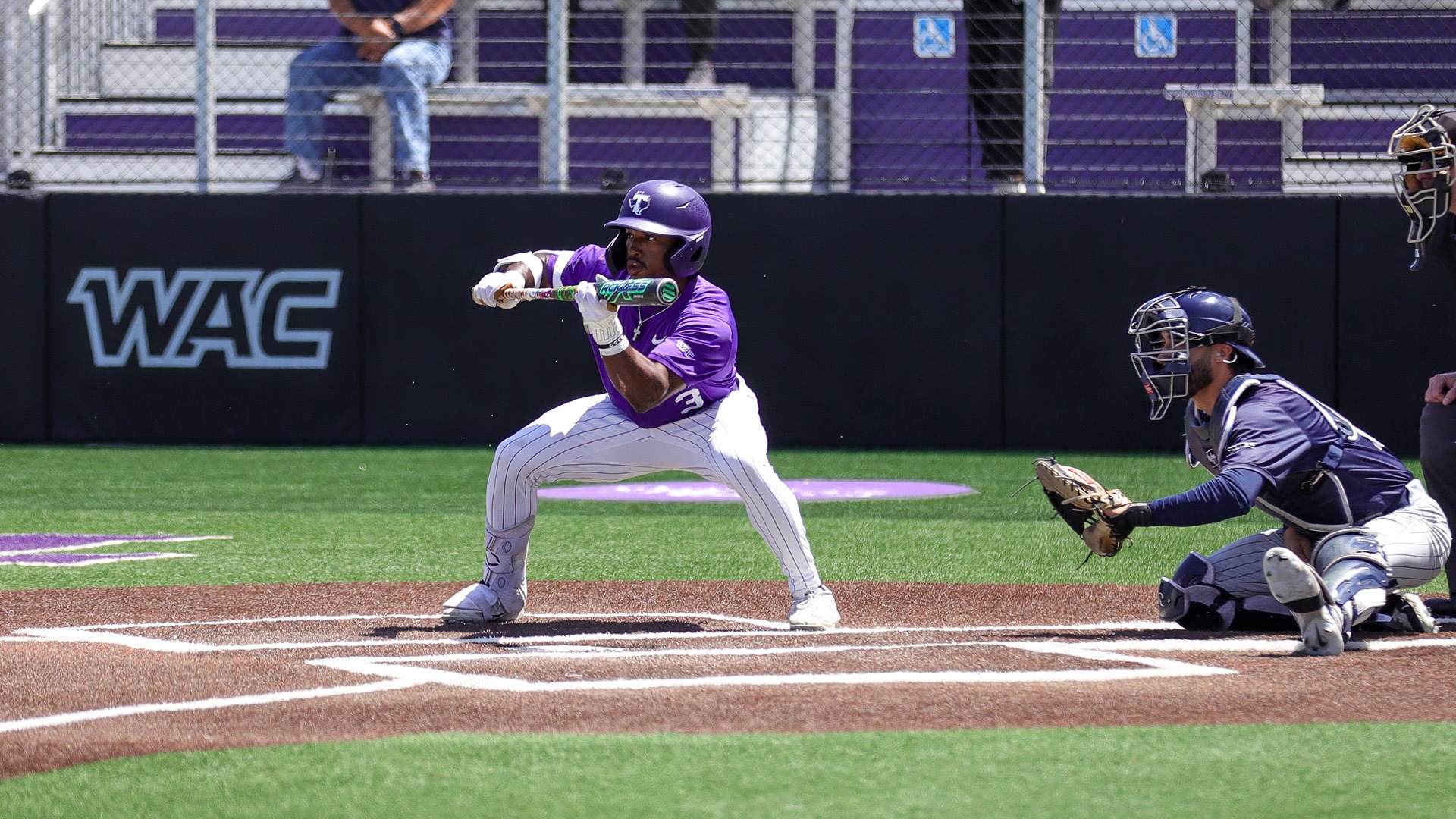 Kendyl Johnson Bunts for Tarleton State (Photo Used April 23, 2026)