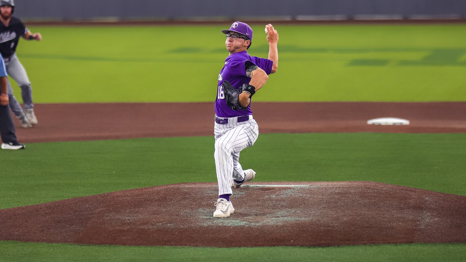 Tai Phetluangsy Pitches for Tarleton State Against Utah Valley on April 25, 2026