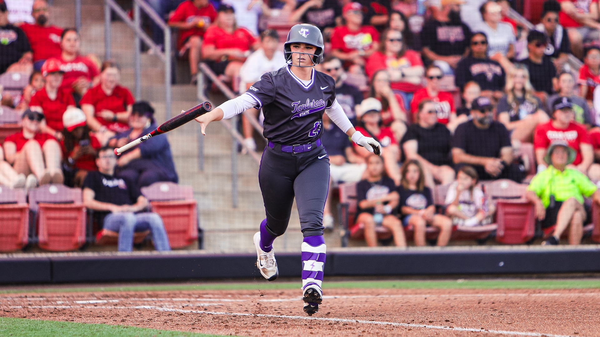 JJ Duke walking at No. 4 Texas Tech