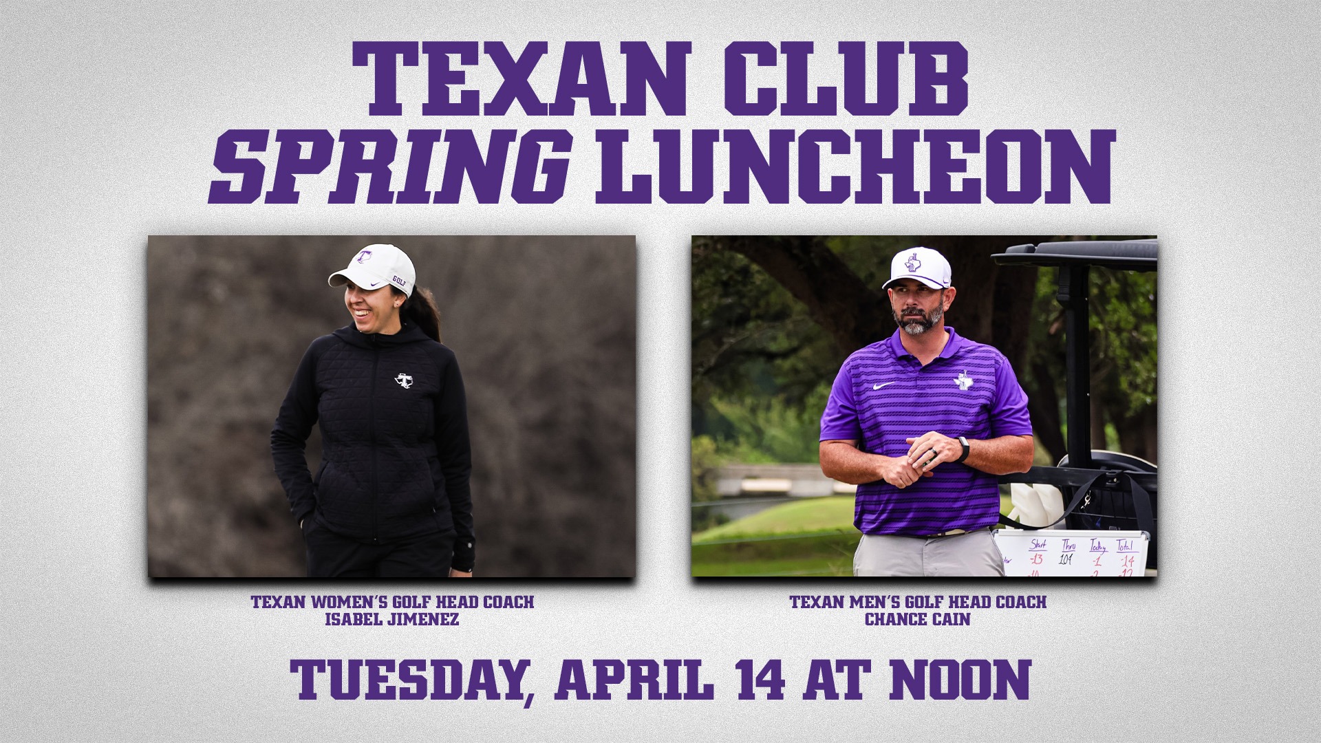 Final Texan Club Luncheon of 2025-26 will be April 14, 2026