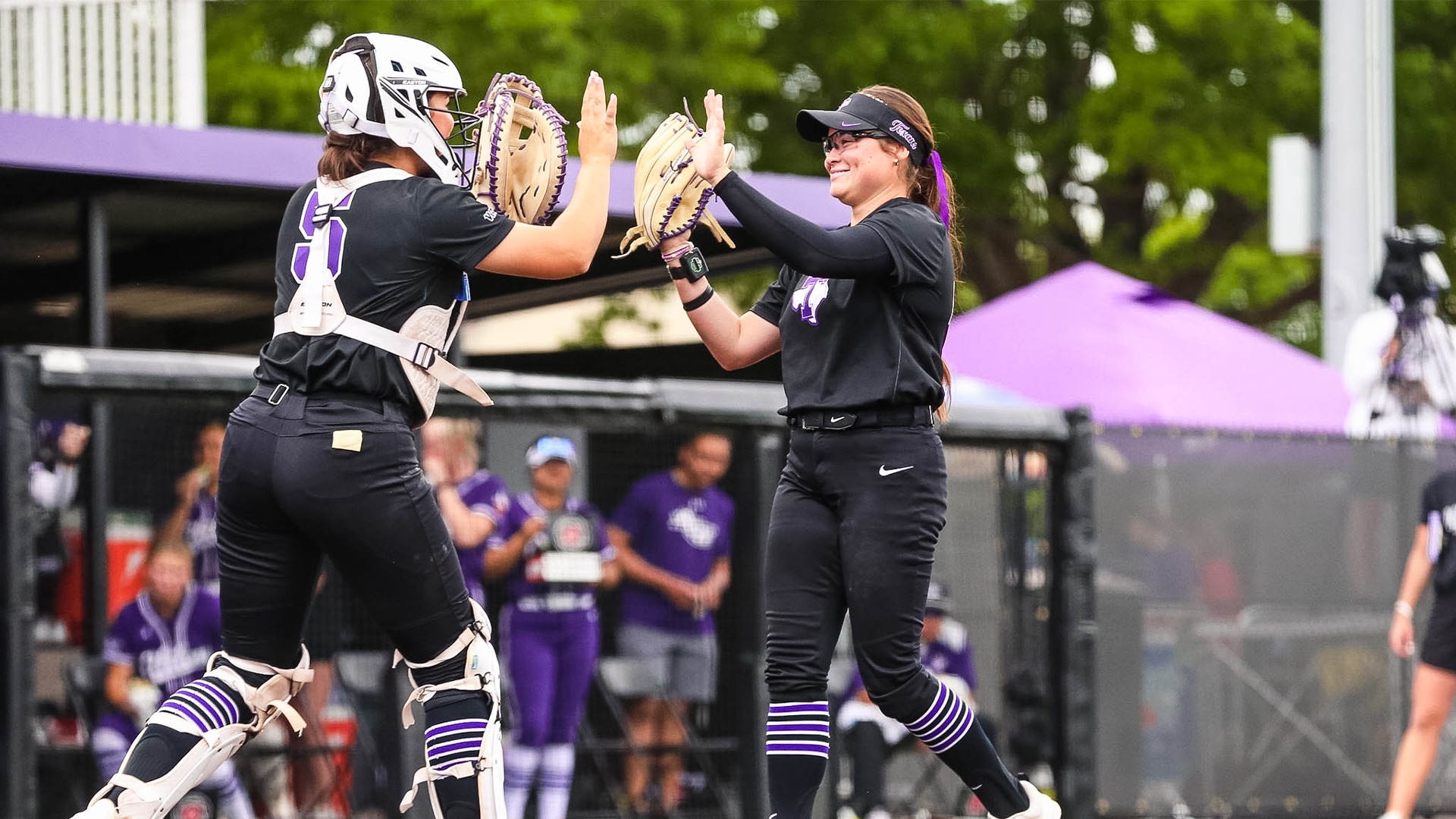 Abigail Dowell and Macie Vickers against ACU