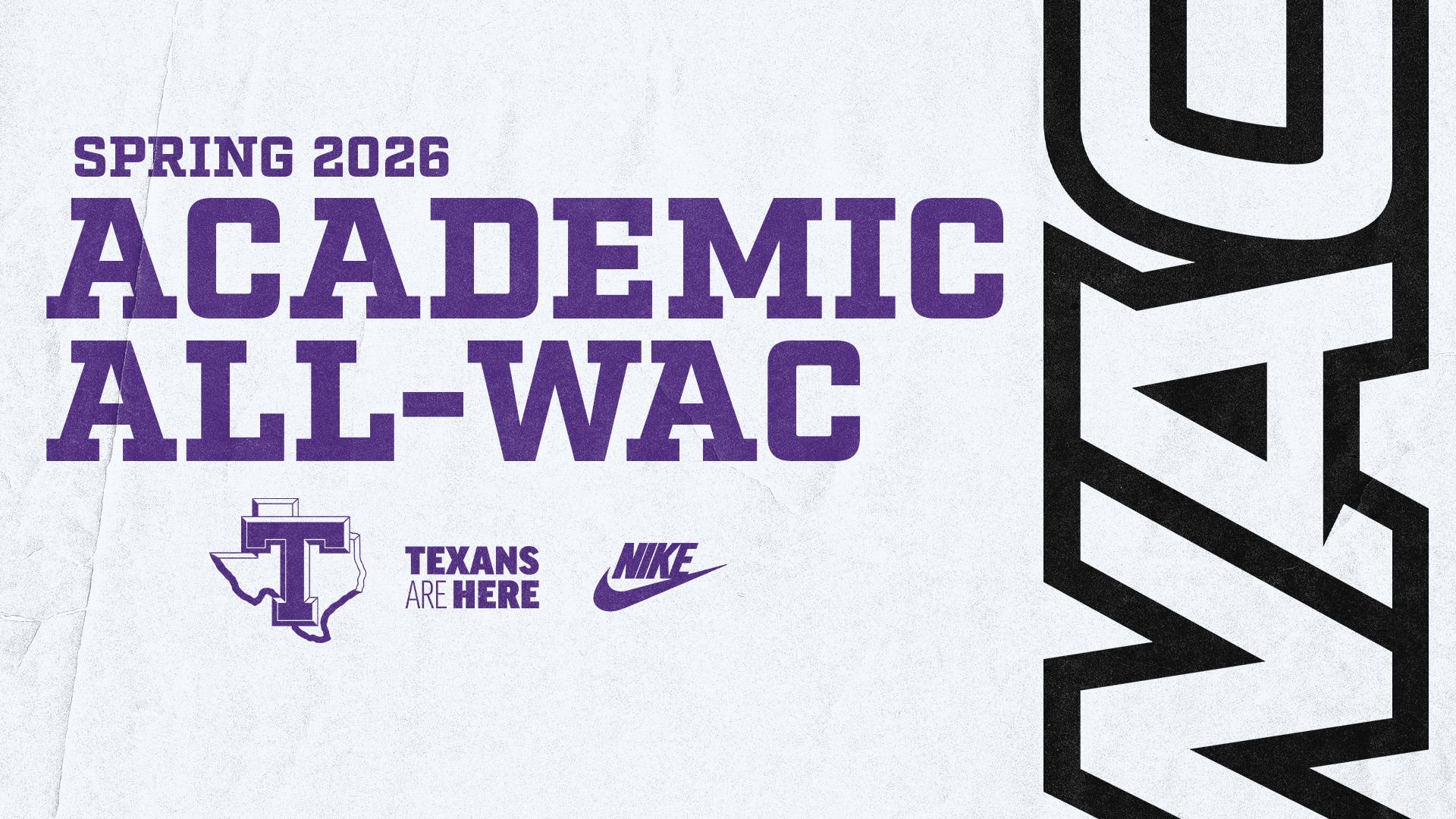 Spring 2026 Academic All-WAC was Announced on June 16, 2026
