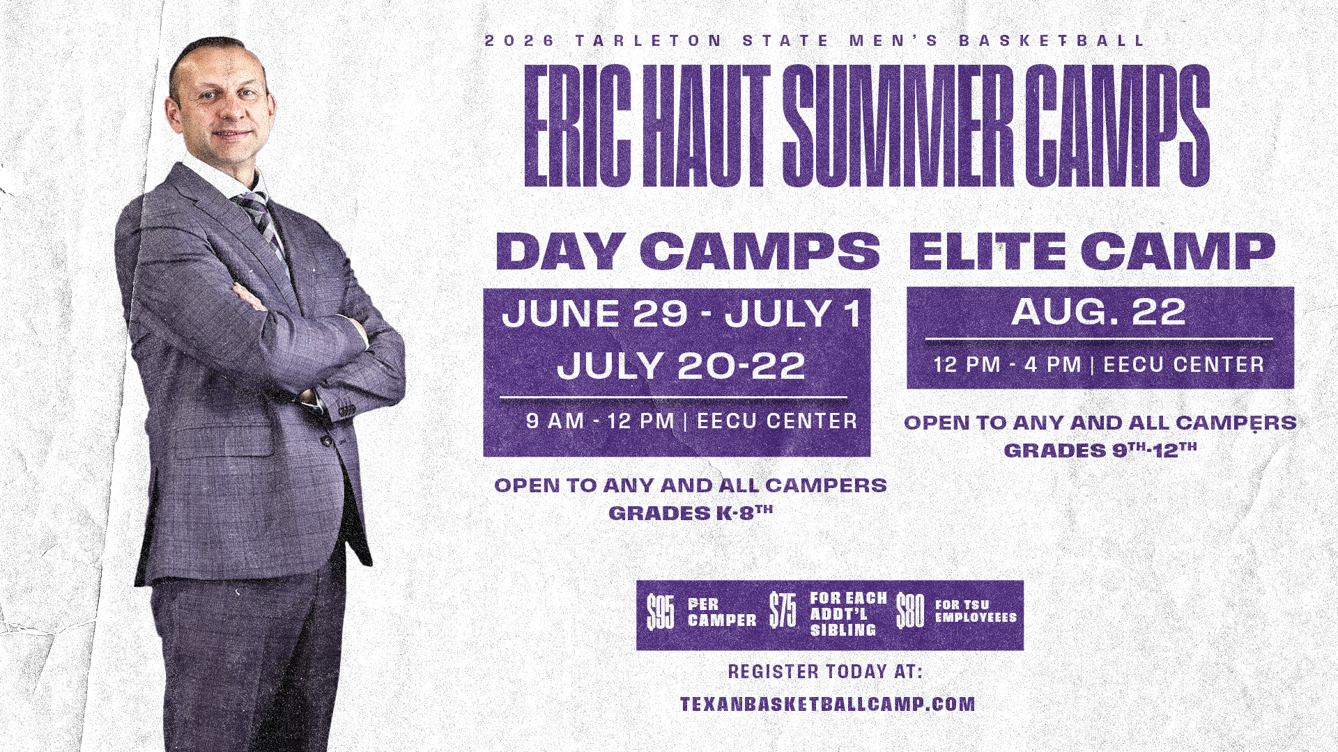 Texan Basketball Camp graphic